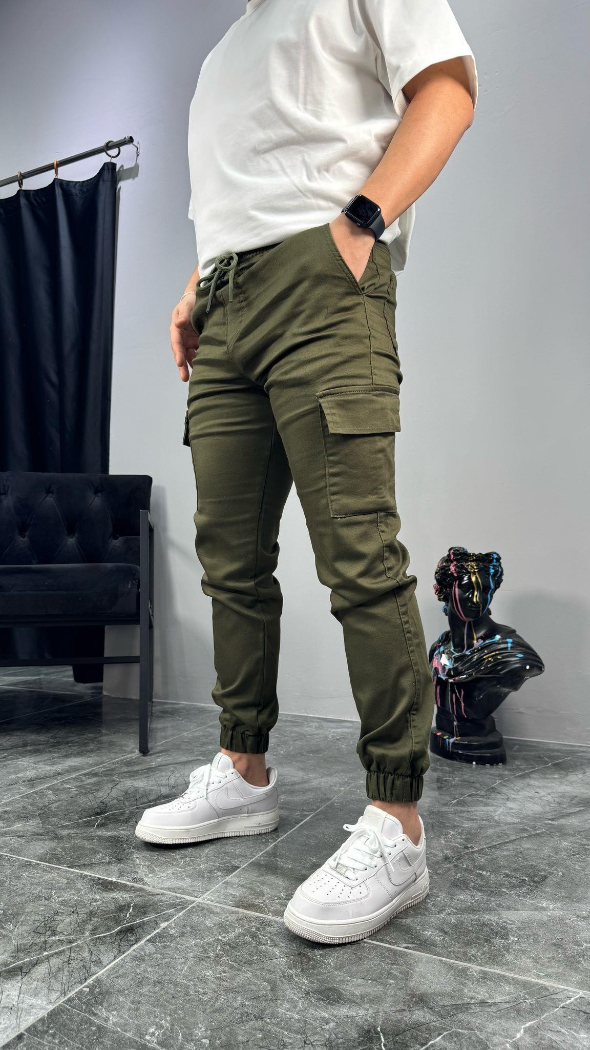 Gabardin Kargo Jogger