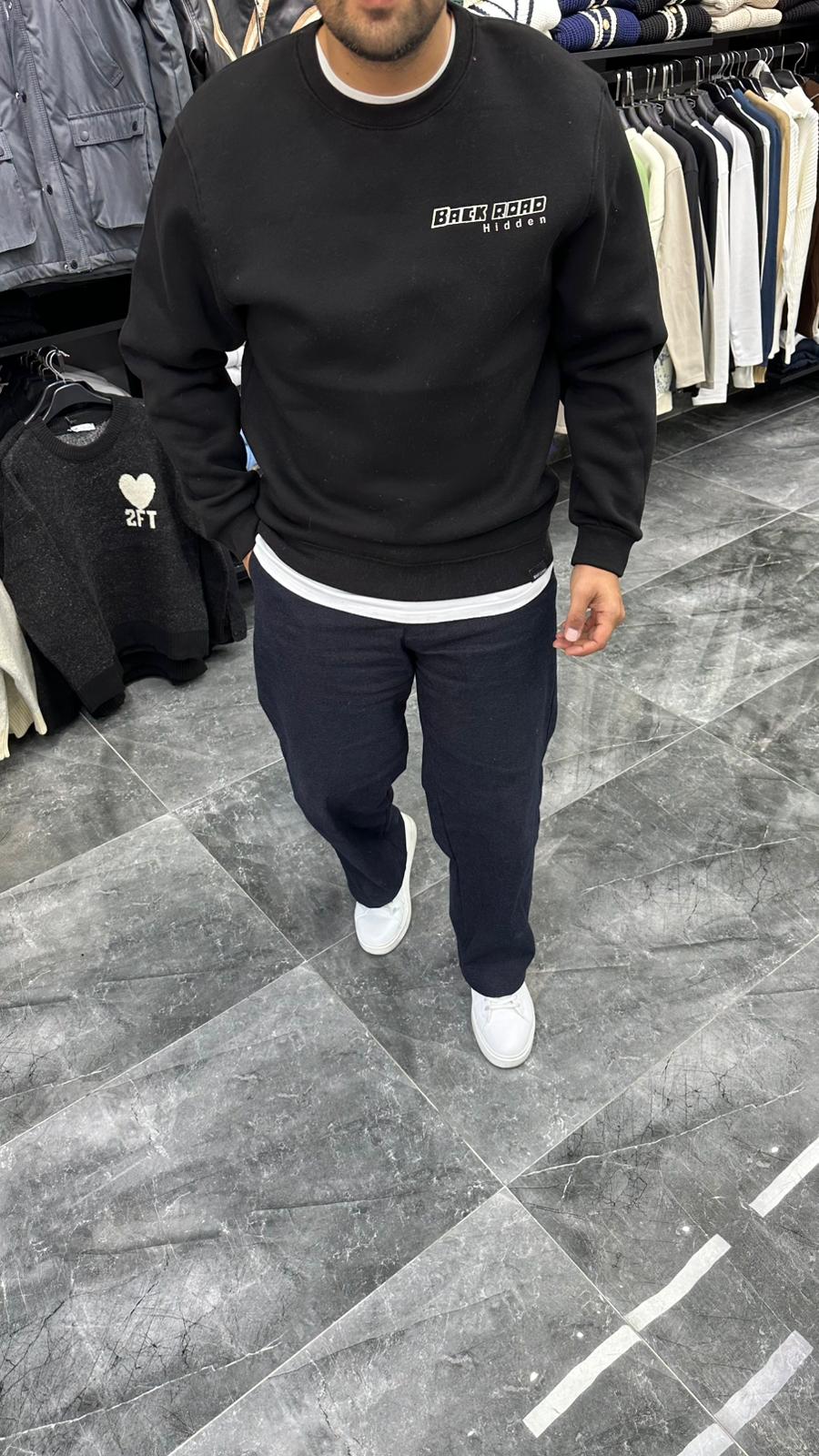 Back Road Şardonlu Sweat