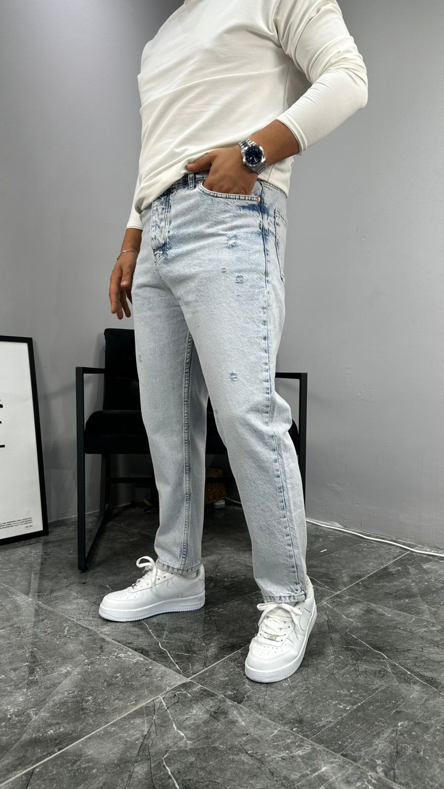 Yıkamalı Boyfriend Jean