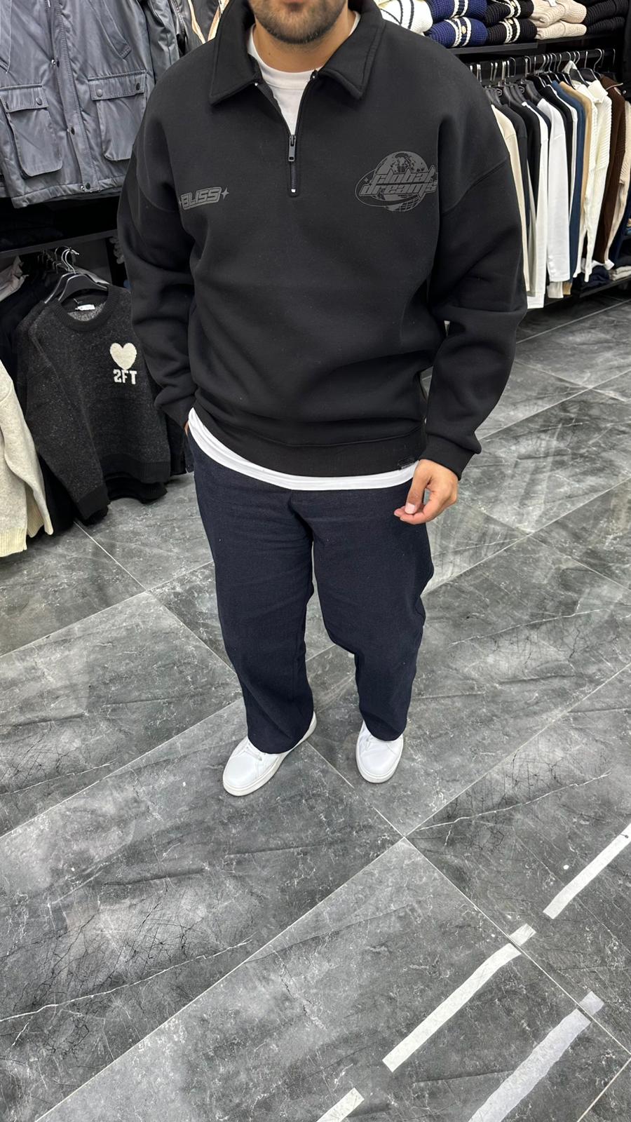 Global Dreams Şardonlu Sweat