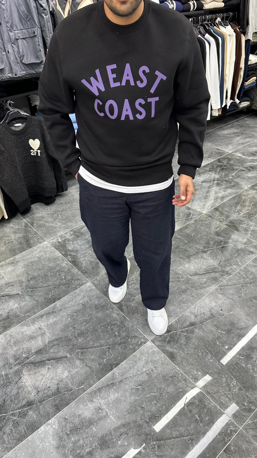 Weast Coast Şardonlu Sweat