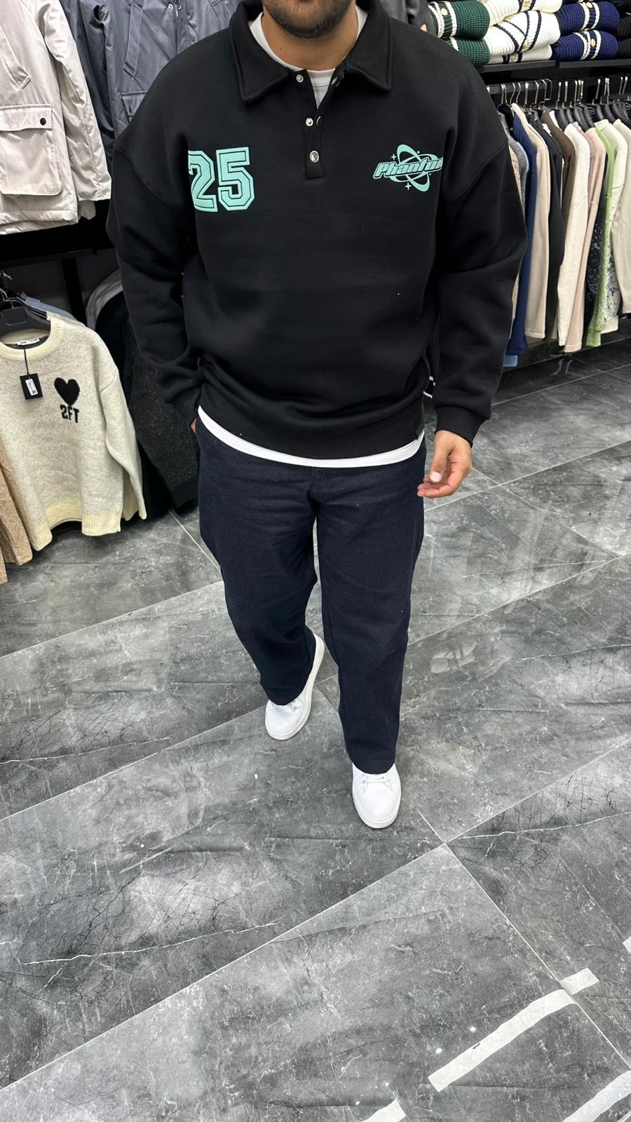 Phantom Şardonlu Sweat