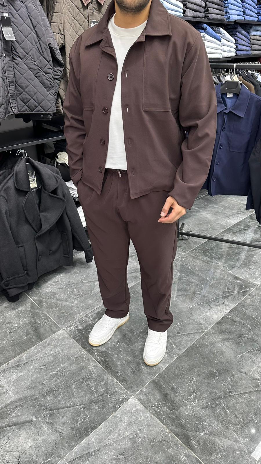 Old Money Culture Ceket Kahve