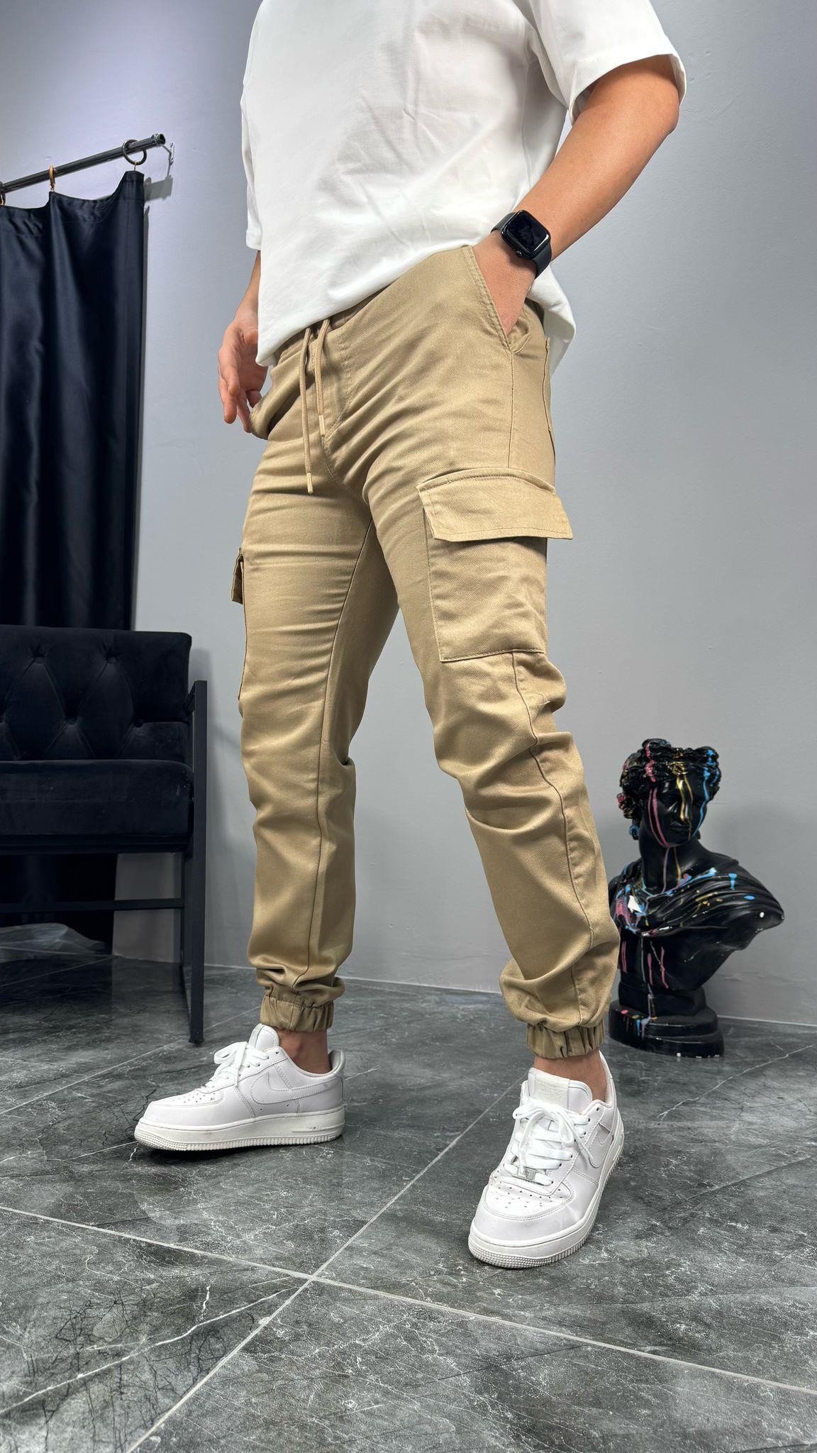 Gabardin Kargo Jogger