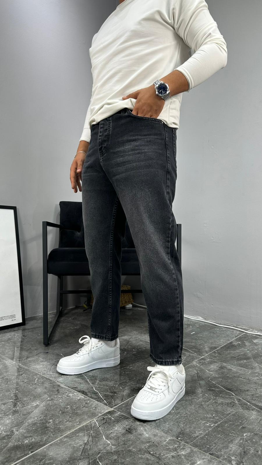 Taşlamalı Boyfriend Jean