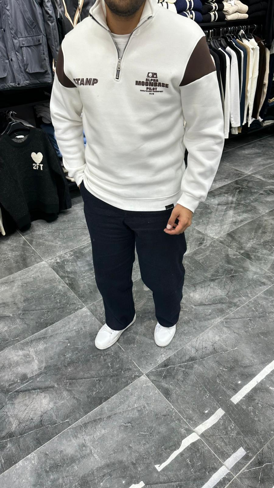 Stamp Şardonlu Sweat