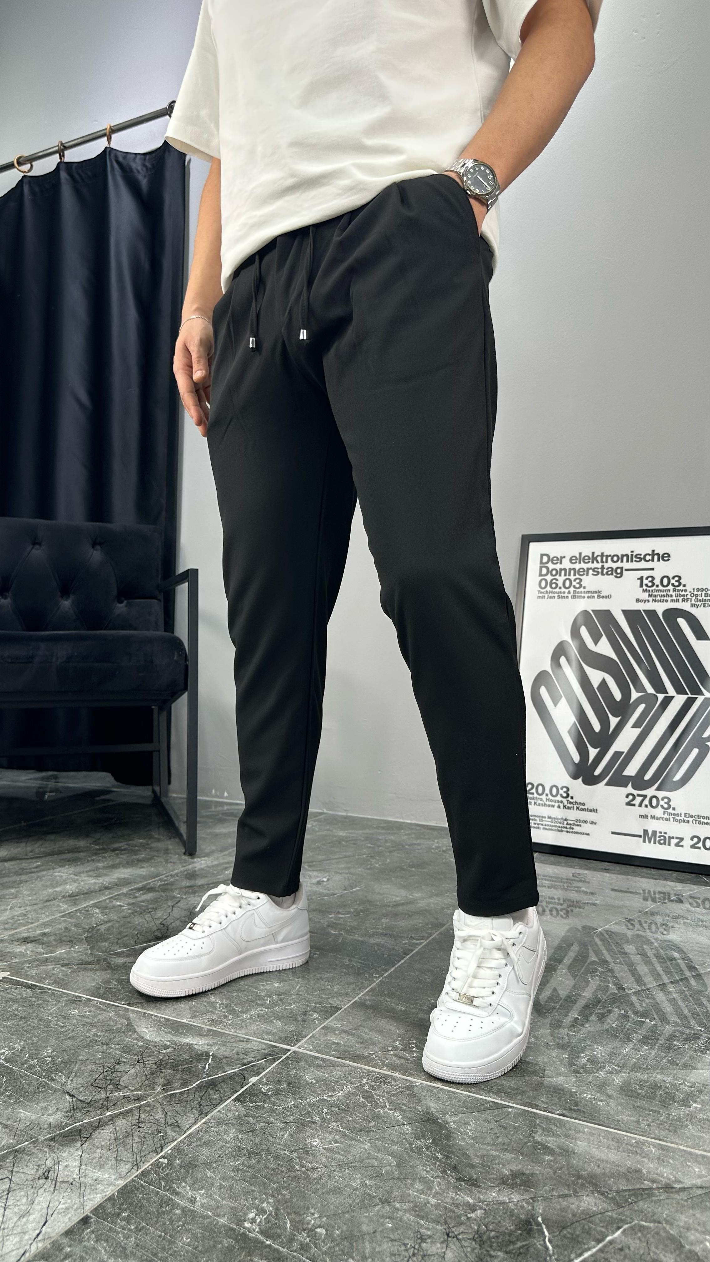 Pileli Boyfriend Jogger