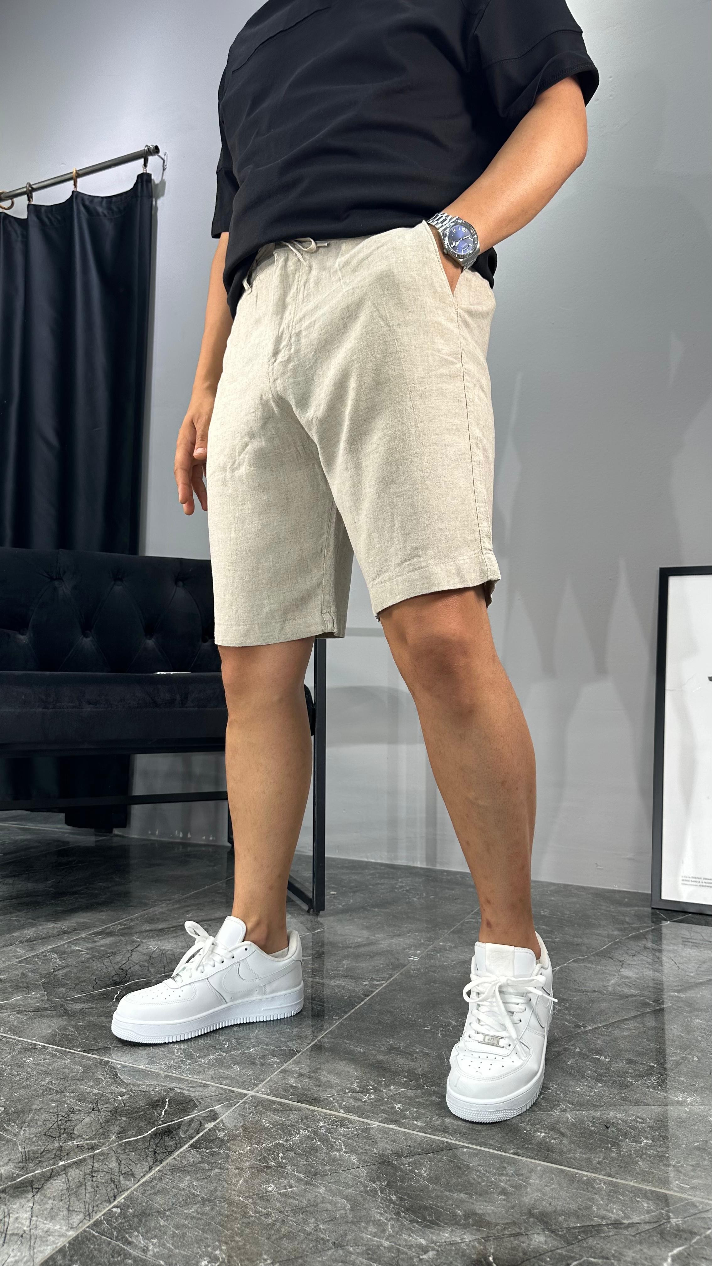 Soft Keten Şort