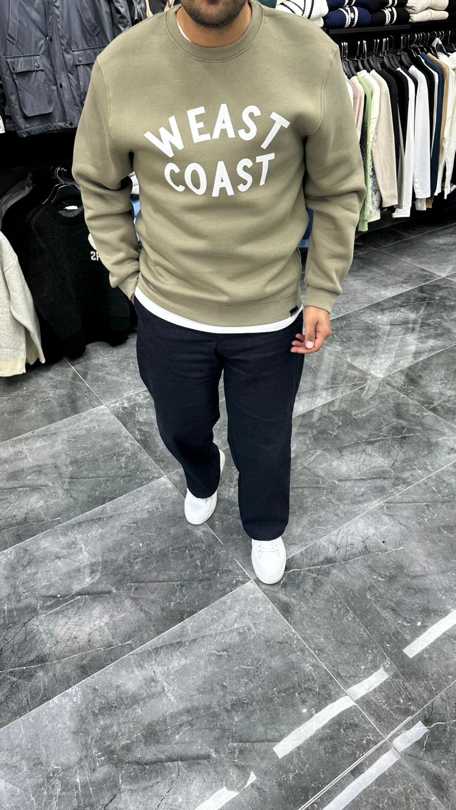 Weast Coast Şardonlu Sweat