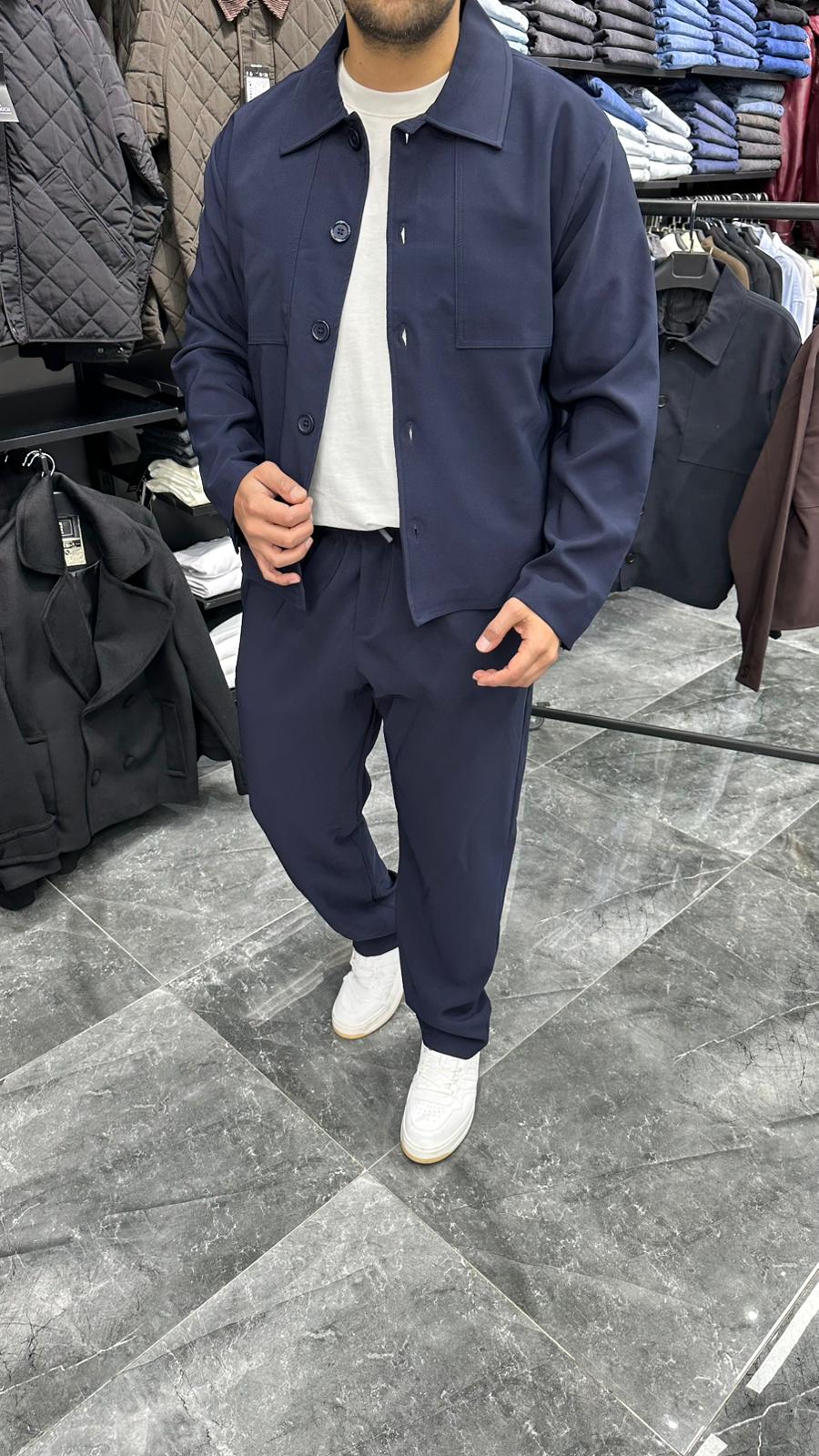 Old Money Culture Ceket Lacivert