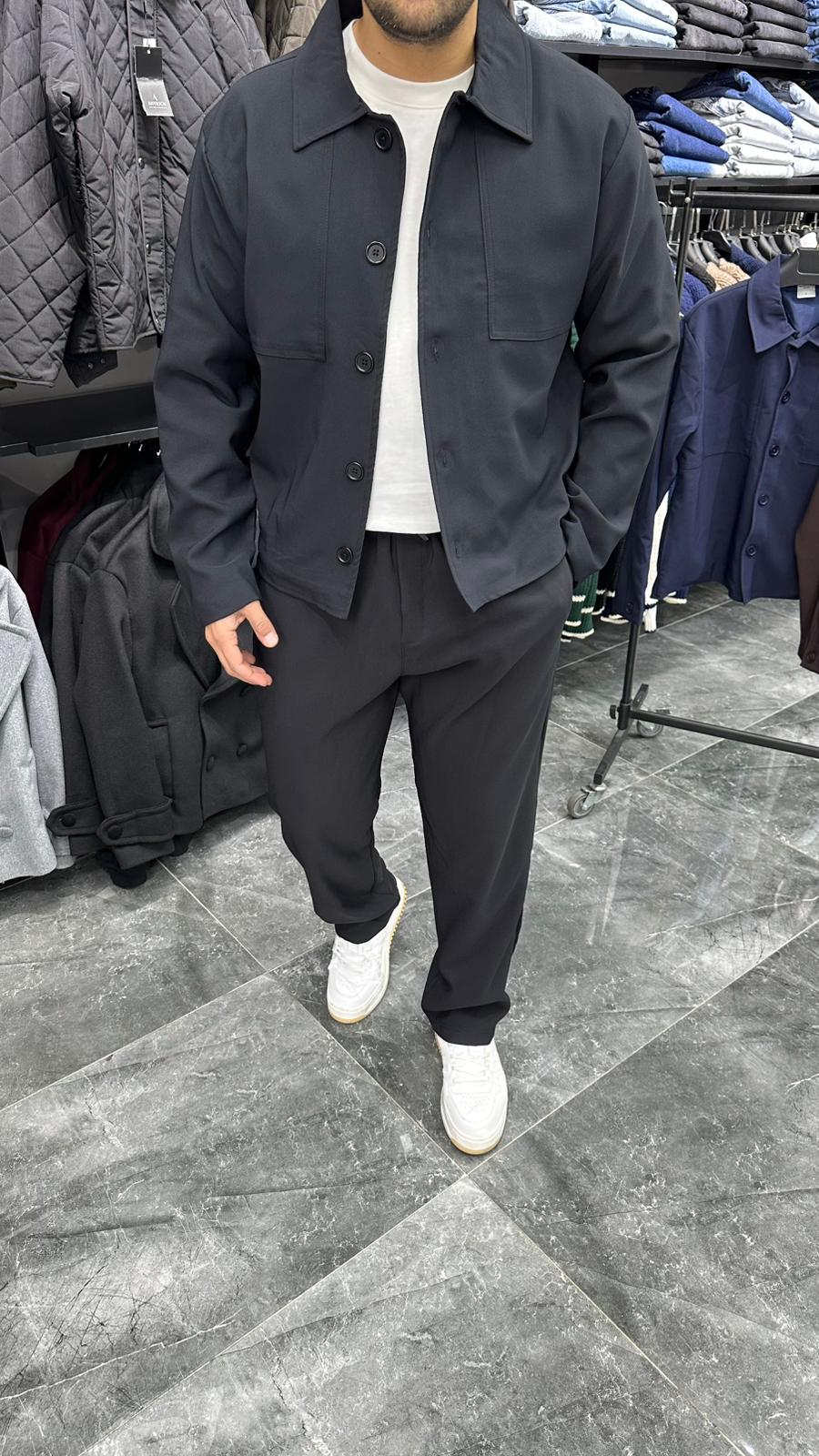 Old Money Culture Ceket Siyah