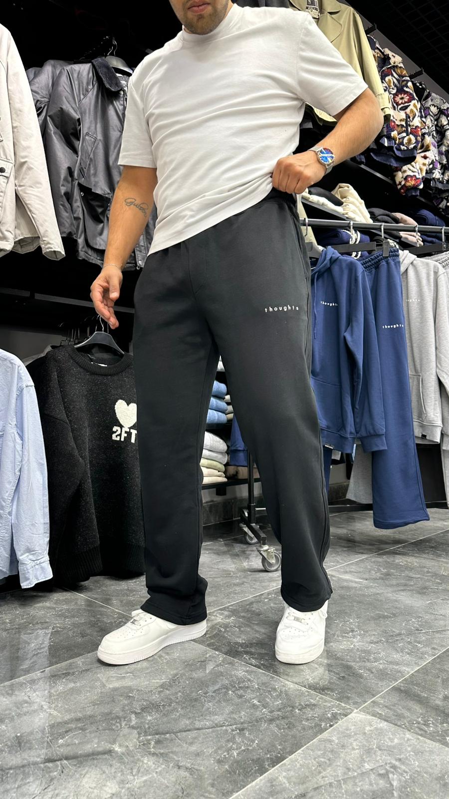 Nakışlı Baggy Eşofman