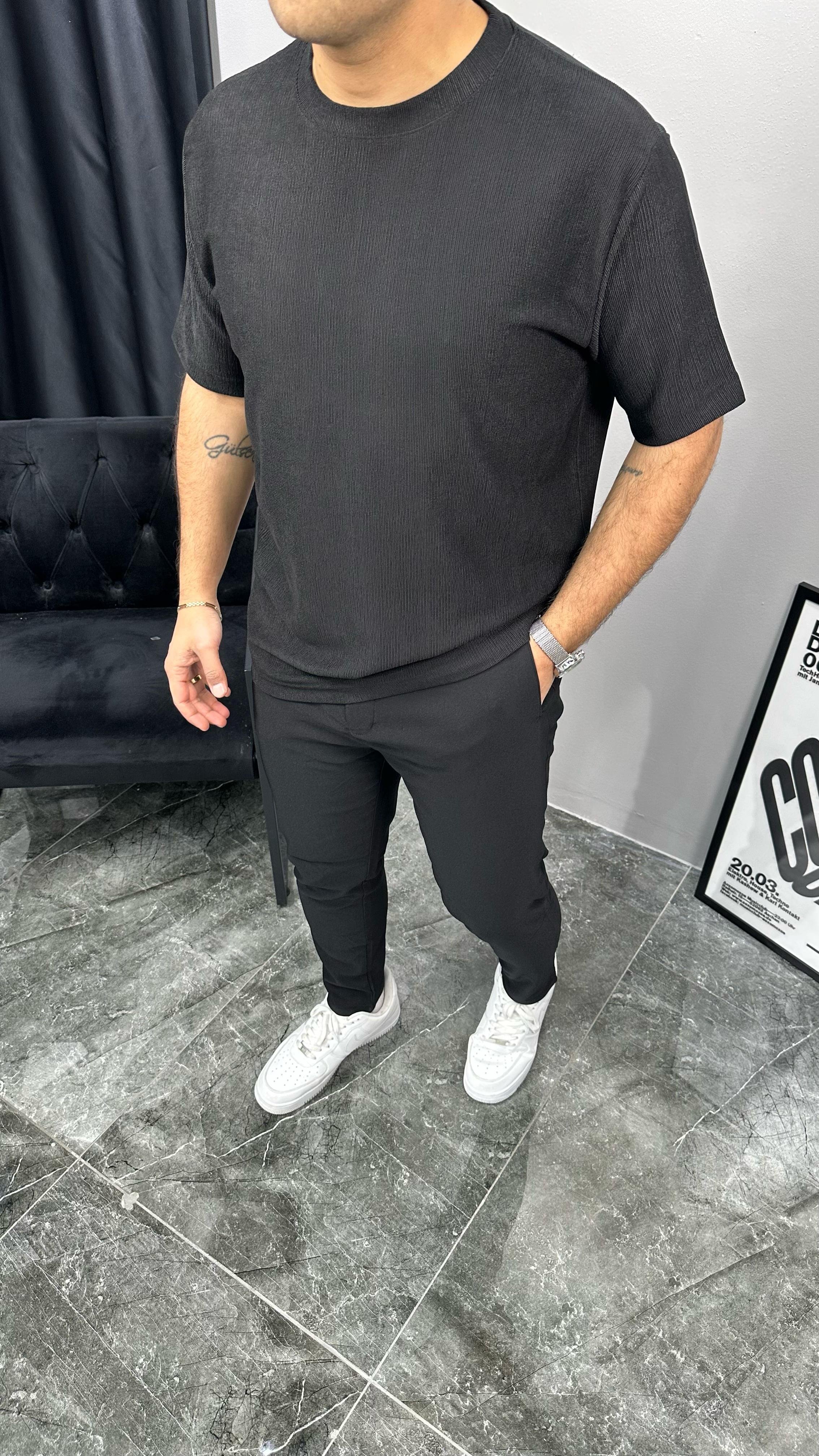 İnce Fitilli Tshirt