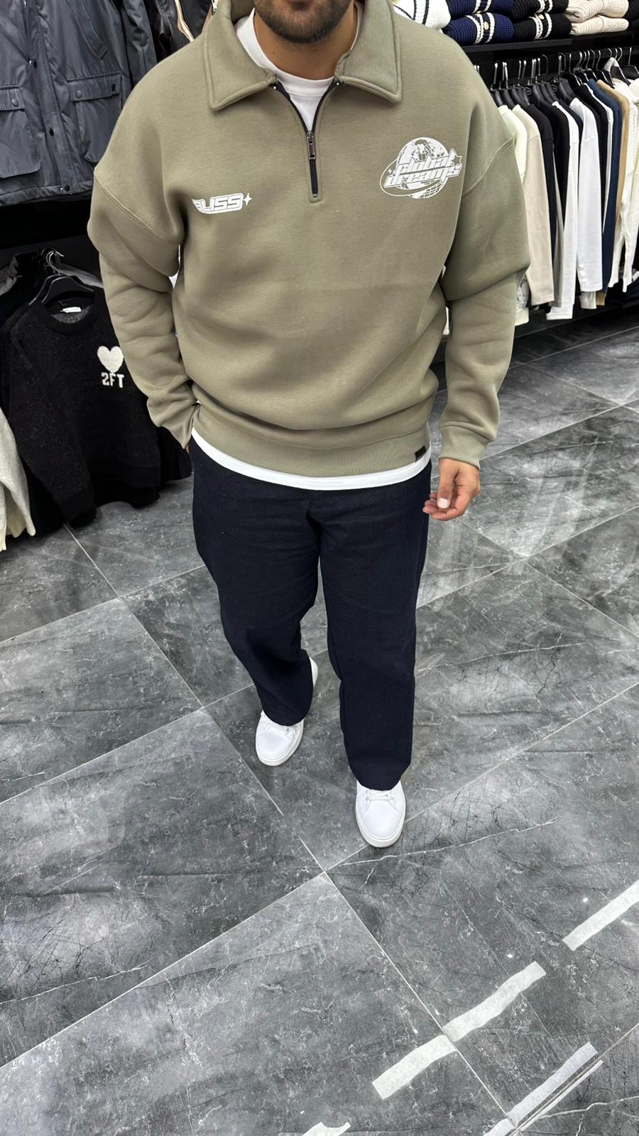 Global Dreams Şardonlu Sweat