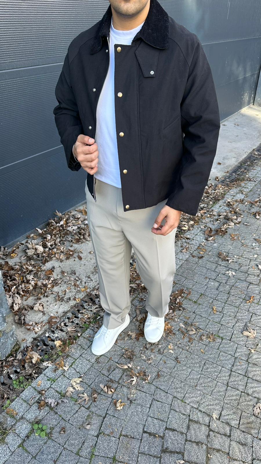 Antioch Kontrast Yaka Ceket