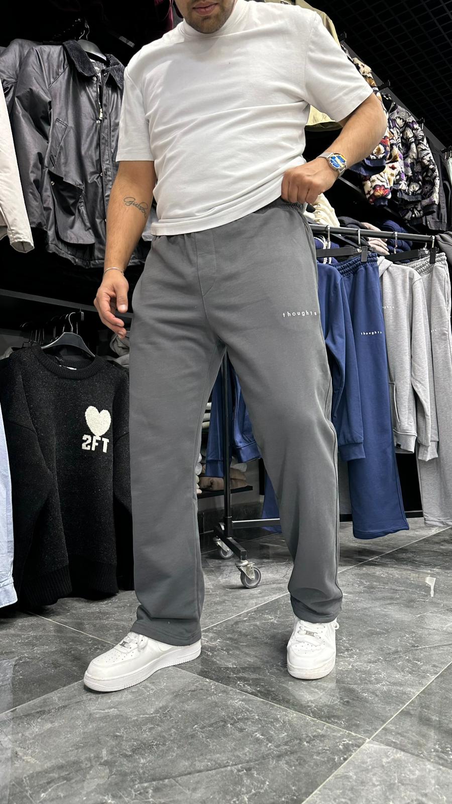 Nakışlı Baggy Eşofman