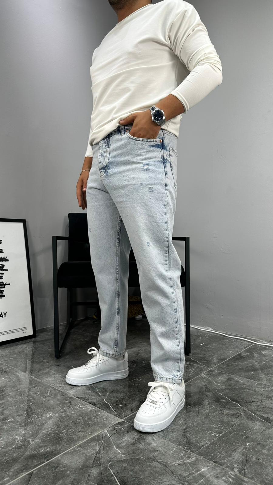 Yıkamalı Boyfriend Jean