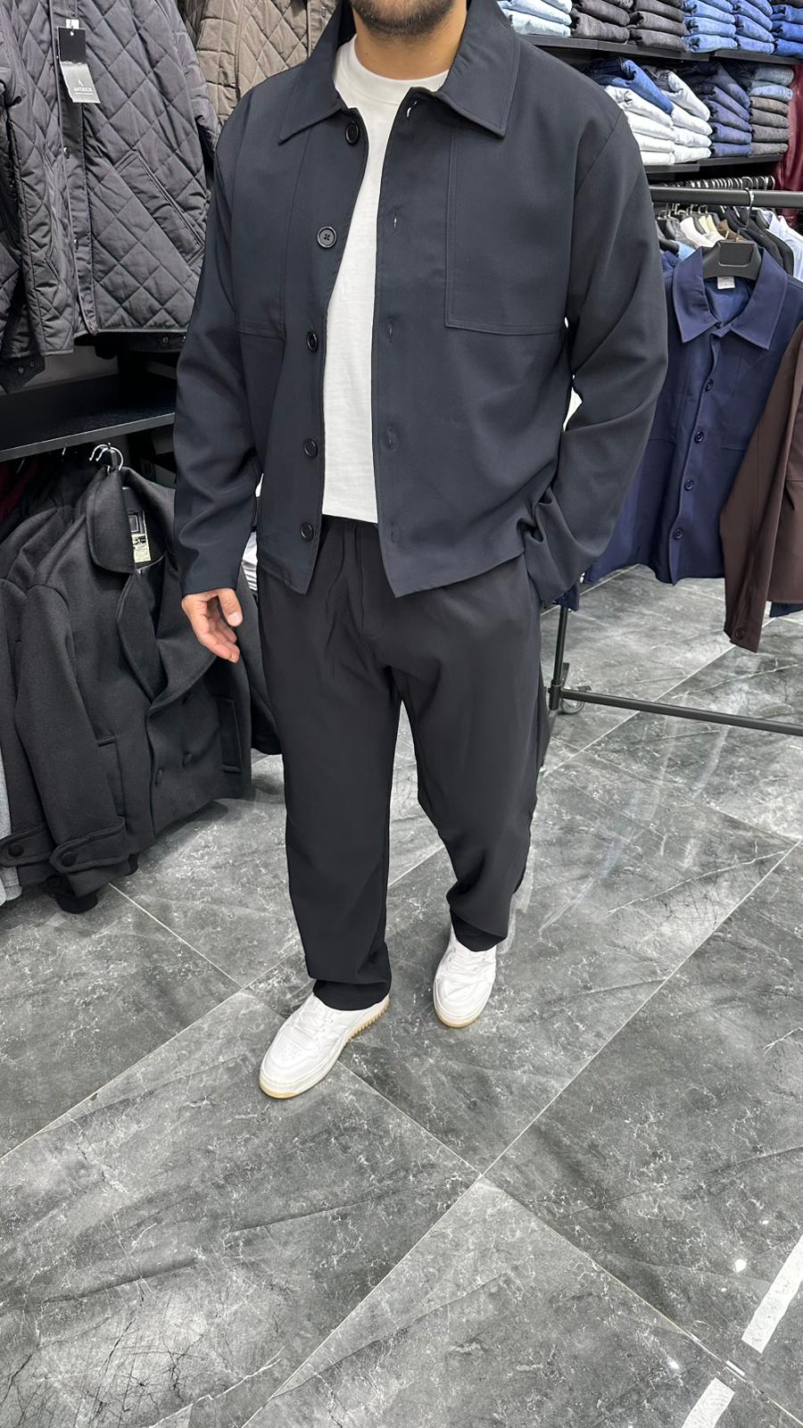 Old Money Culture Ceket Siyah