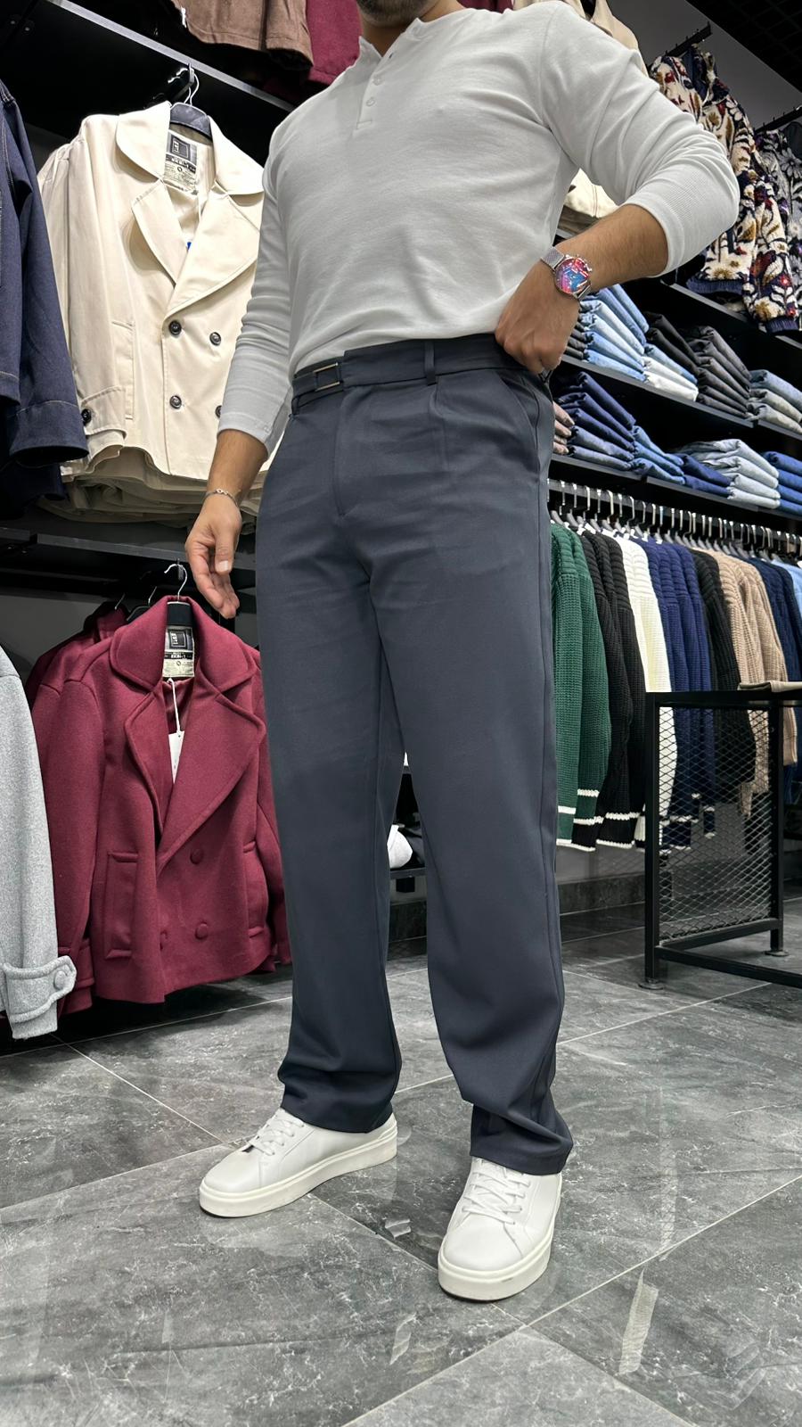 Kemerli Baggy Pantolon