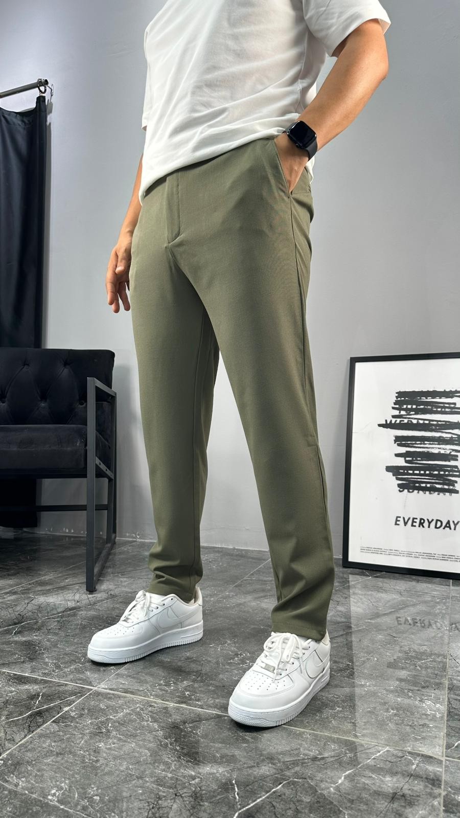 Fabric Regular Jogger