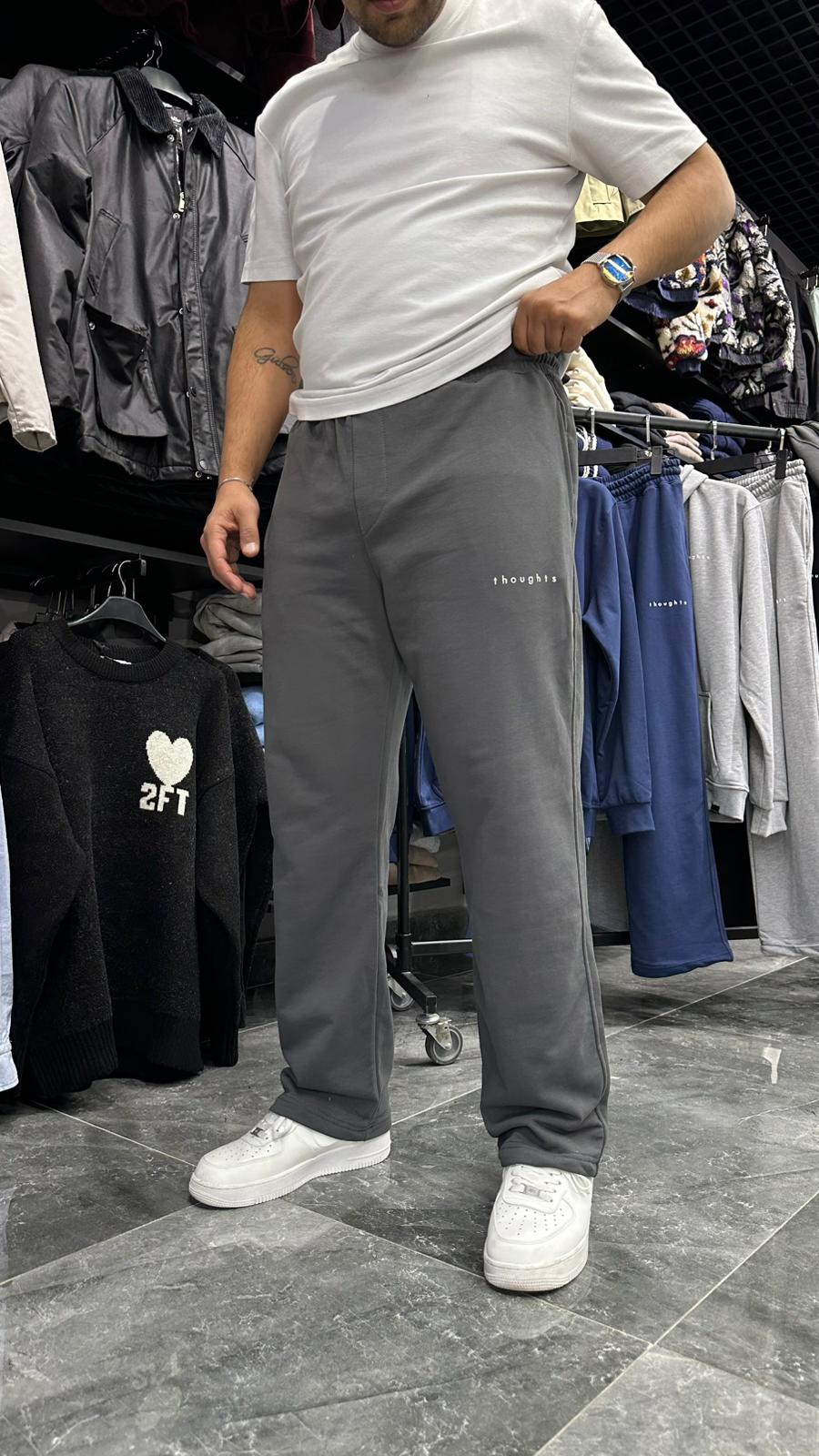 Nakışlı Baggy Eşofman