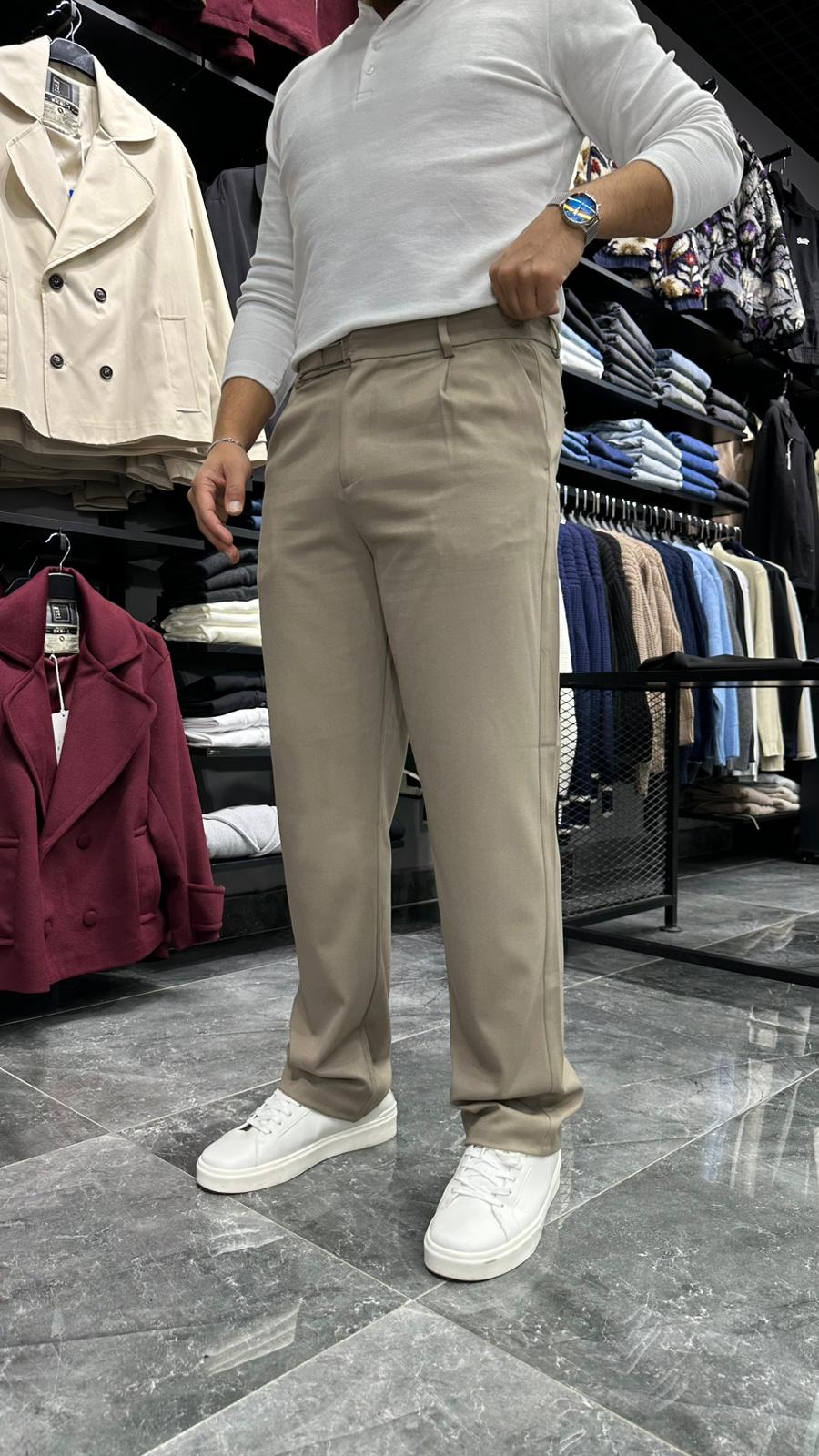 Kemerli Baggy Pantolon