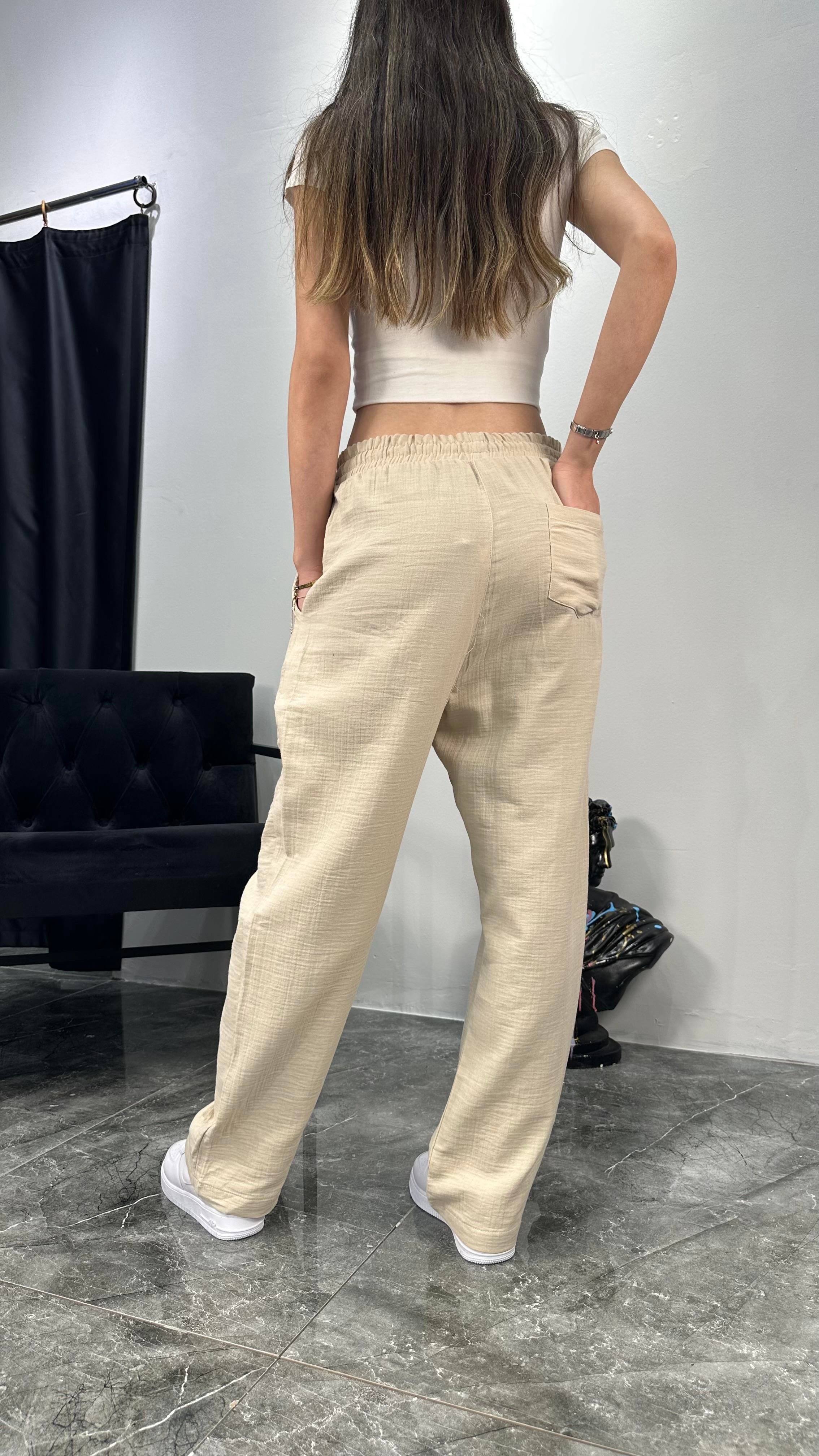 Müslin Baggy Pantolon