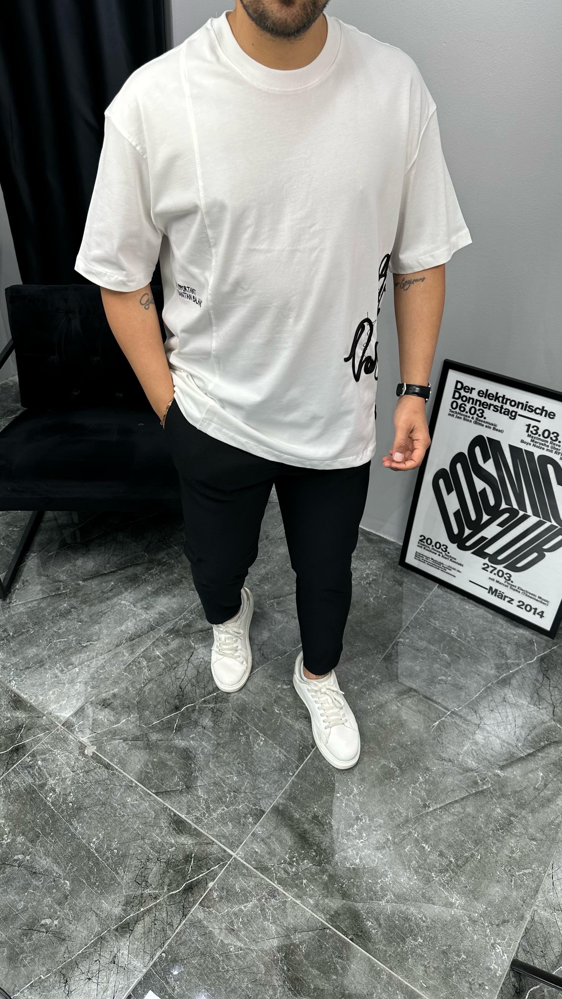 Nakışlı Supreme Tshirt