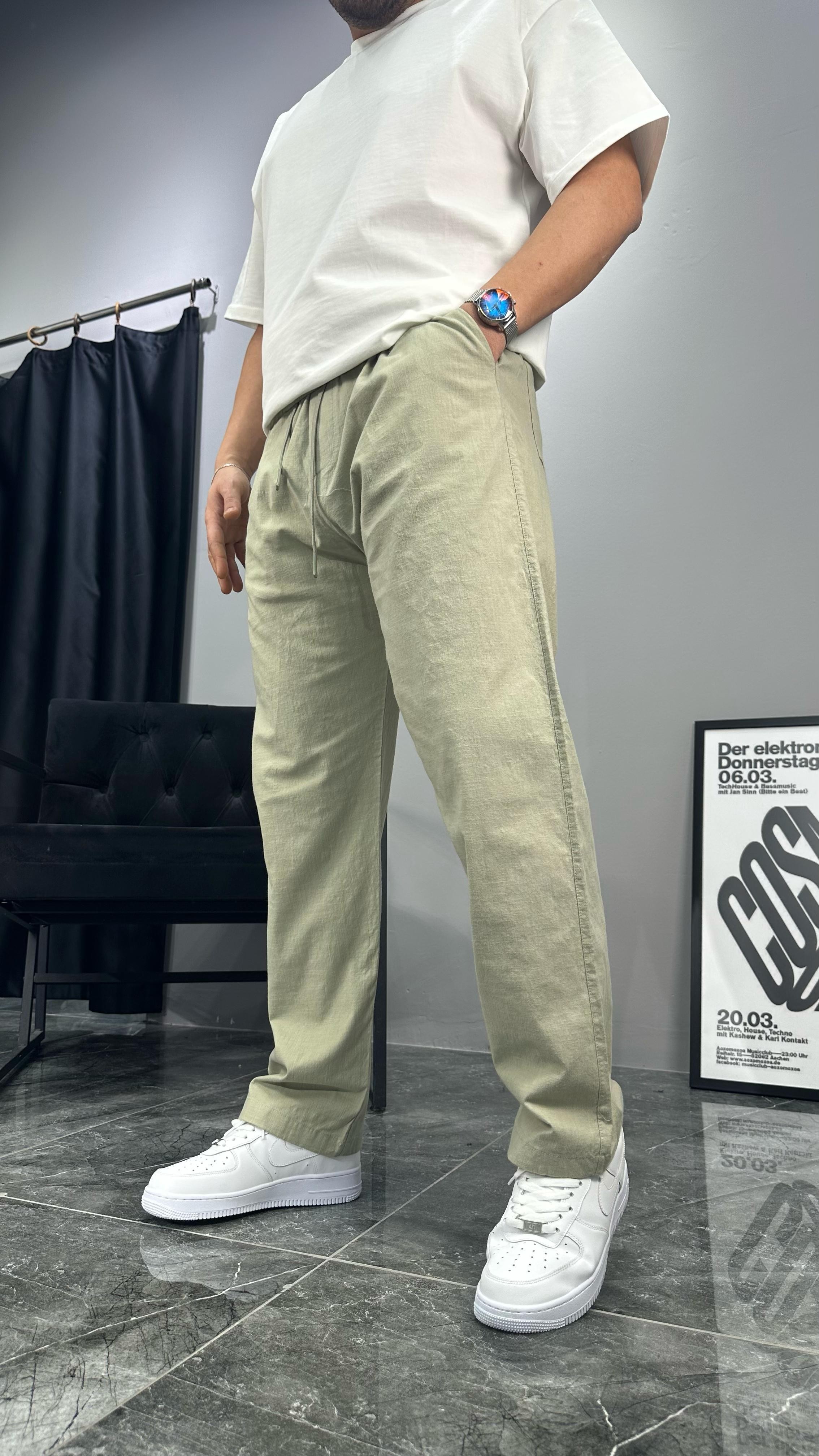Keten Baggy Pantolon