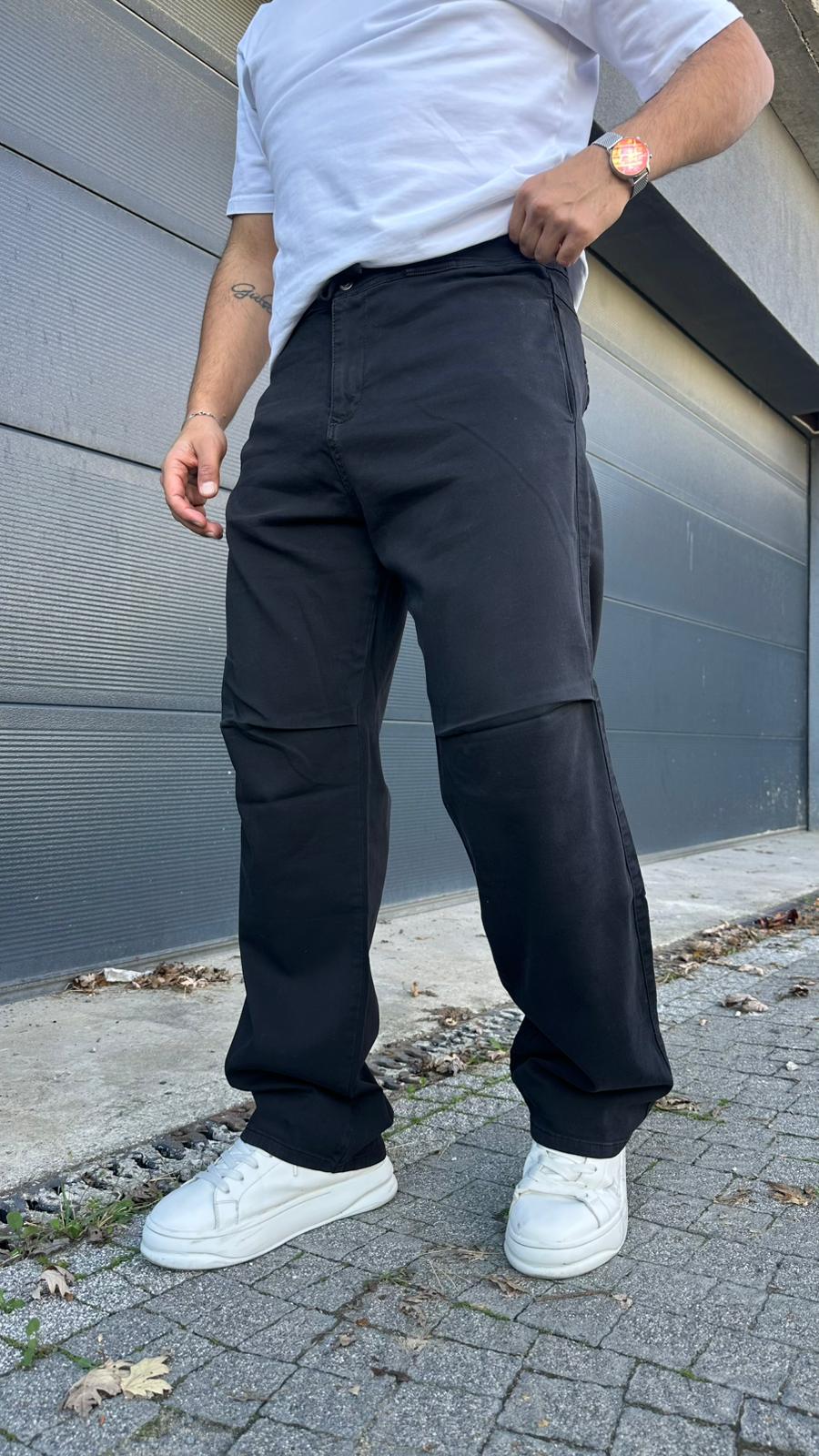 Pileli Regular Kot Jogger