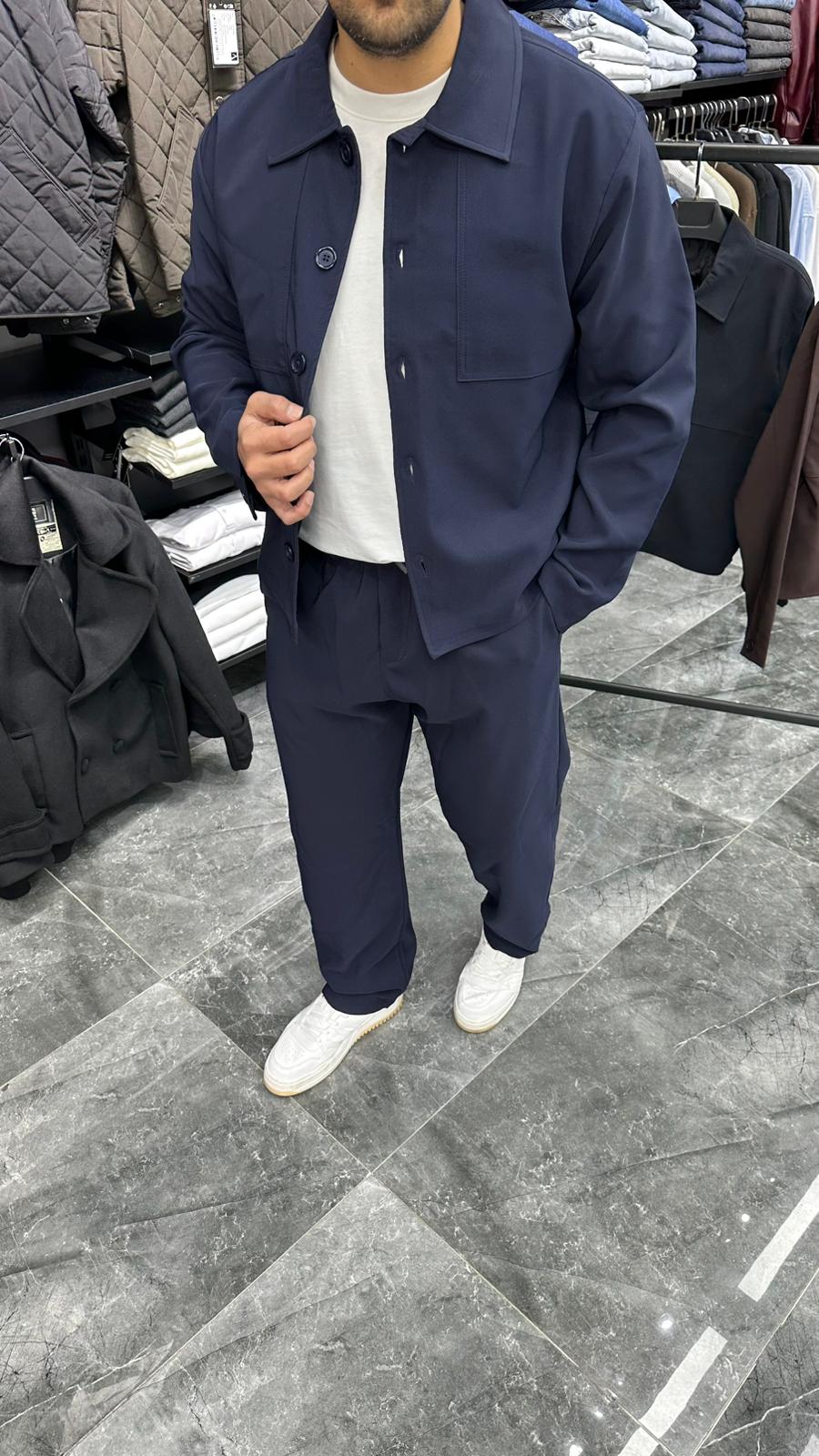 Old Money Culture Ceket Lacivert