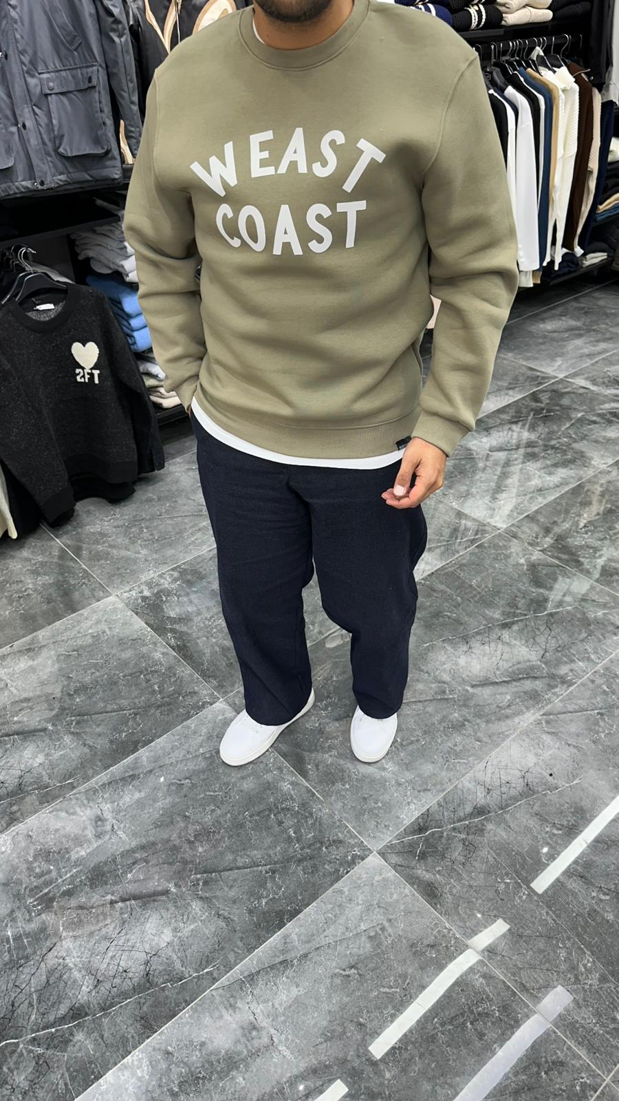 Weast Coast Şardonlu Sweat