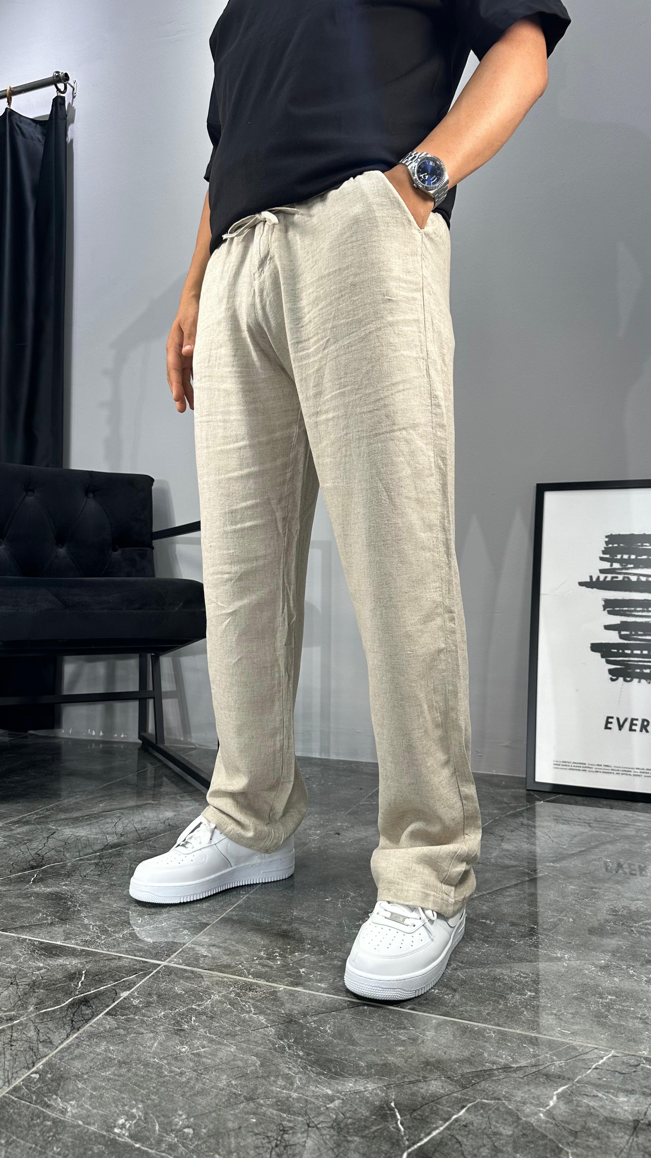 Soft Keten Pantolon