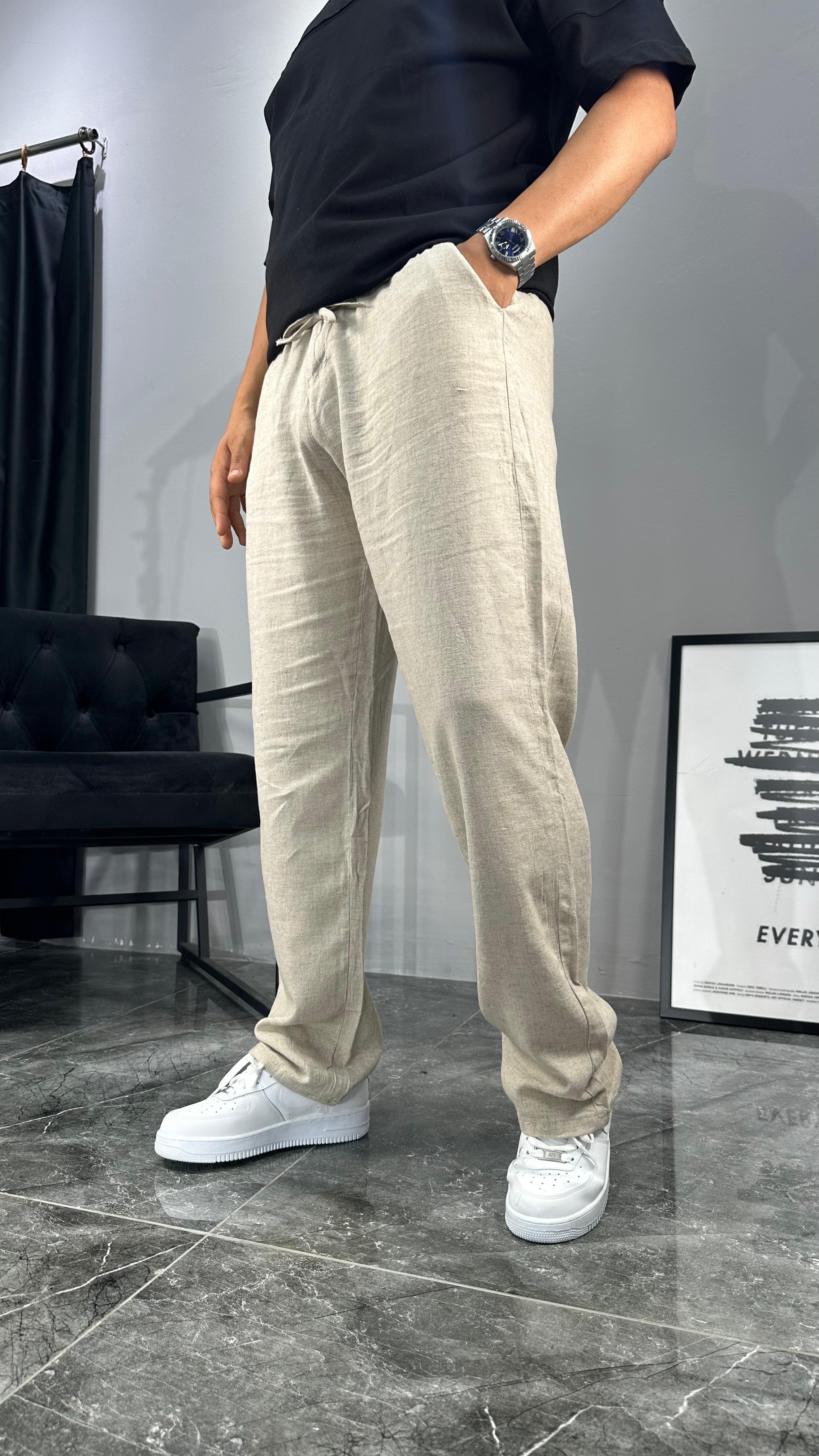 Soft Keten Pantolon