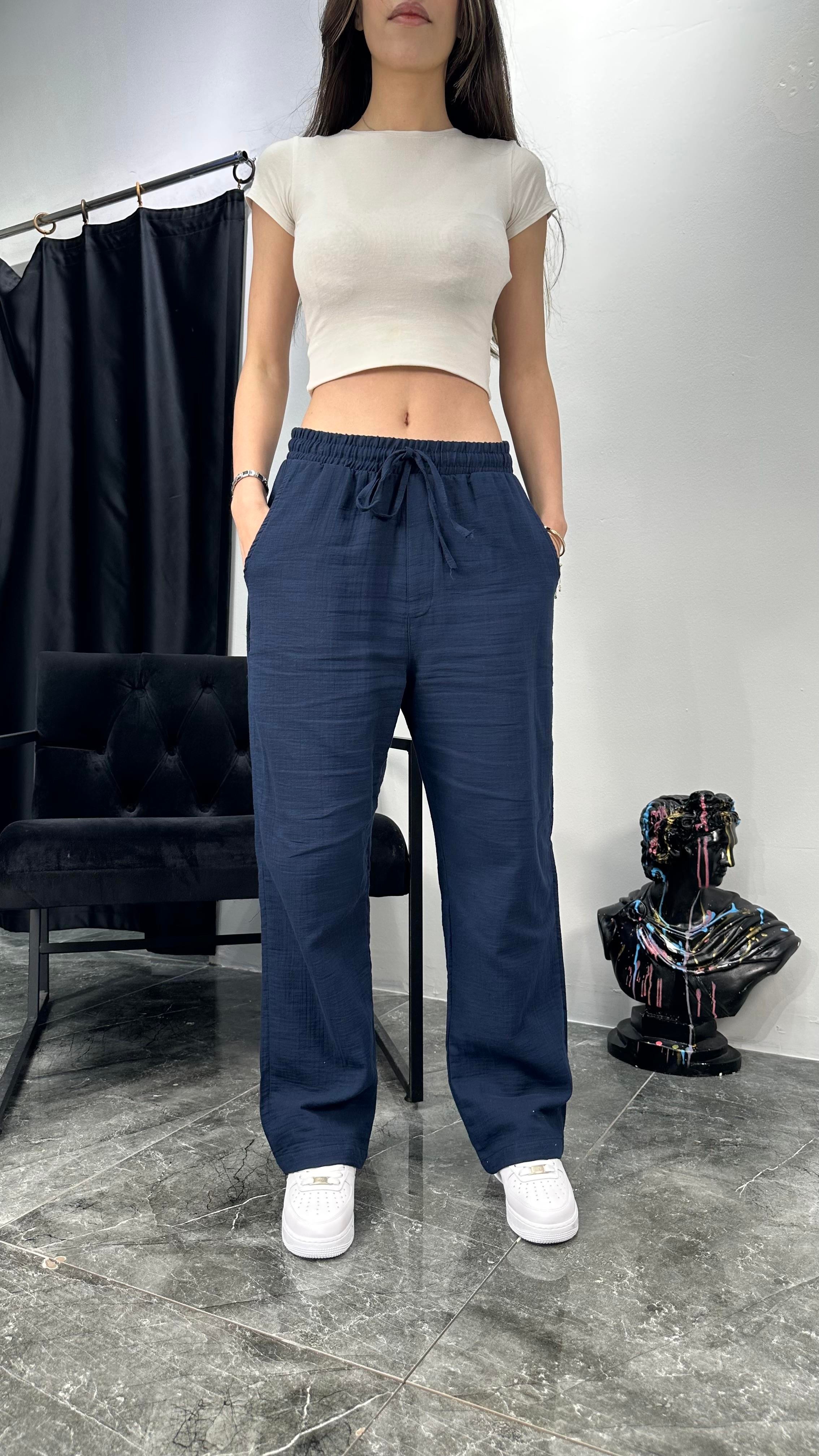 Müslin Baggy Pantolon