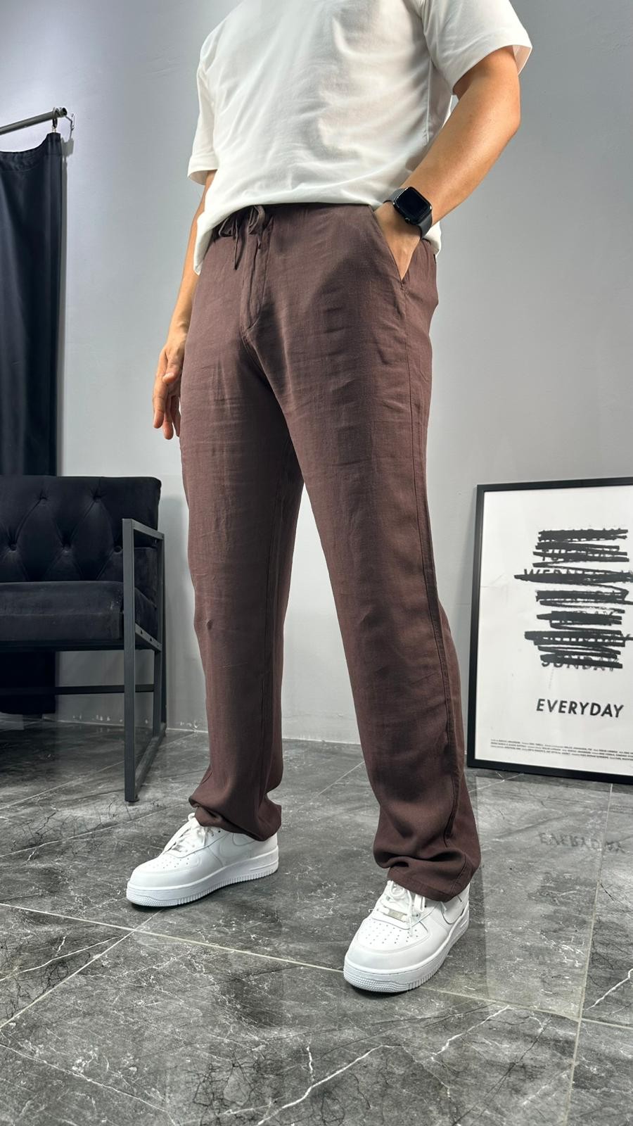 Soft Keten Pantolon