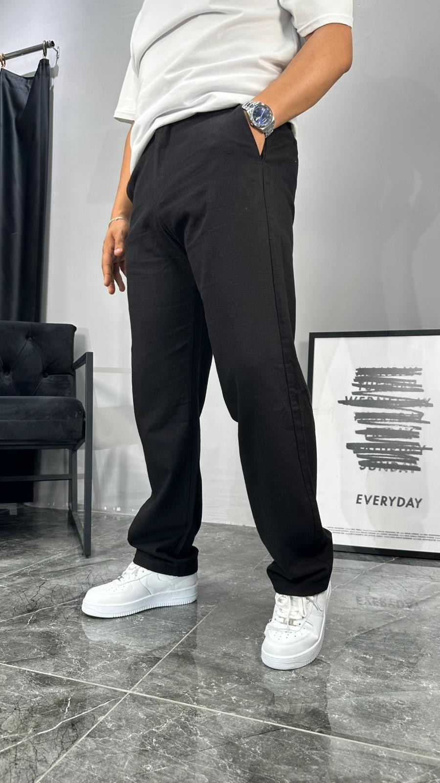 Linen Keten Pantolon
