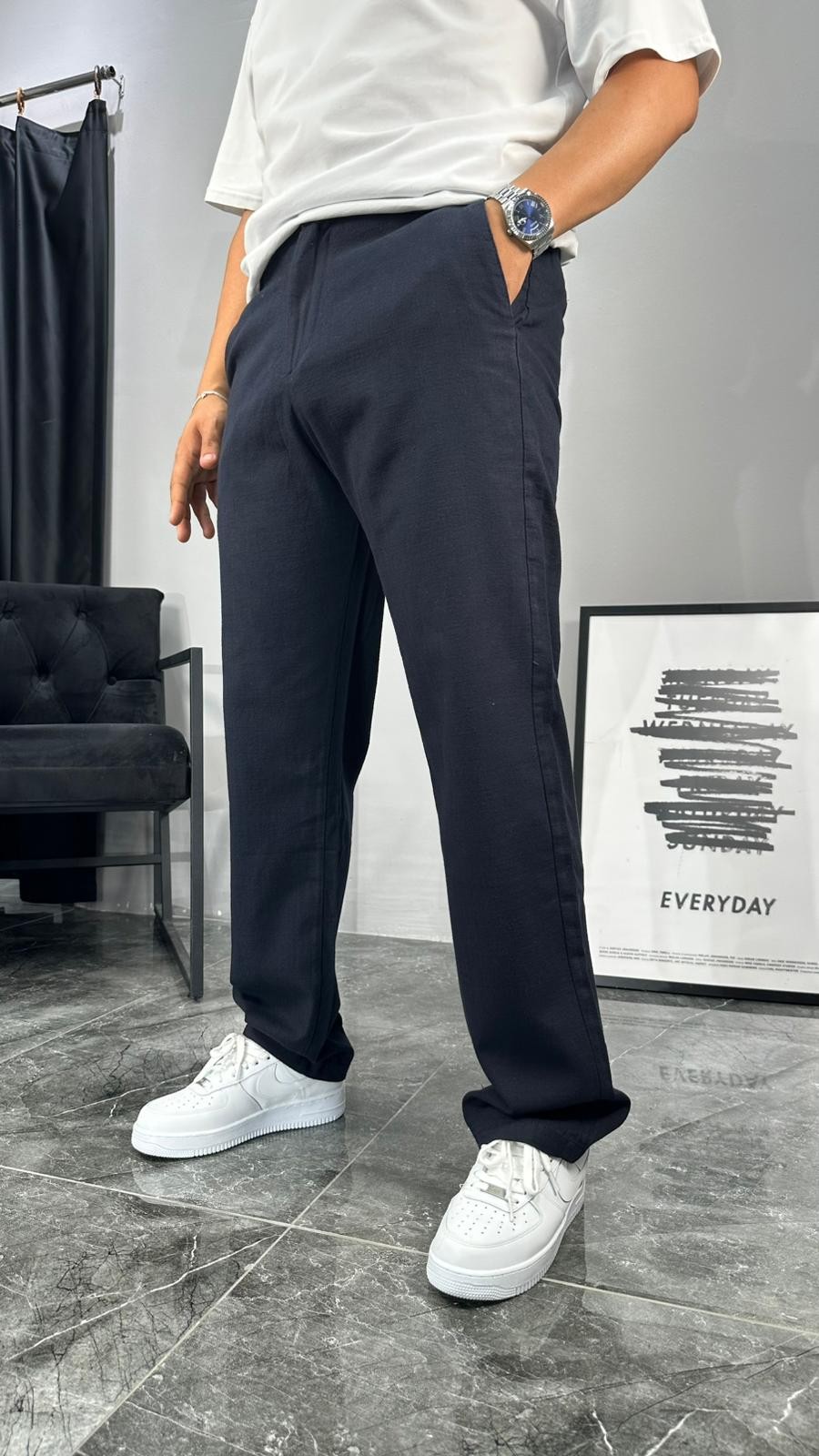 Linen Keten Pantolon