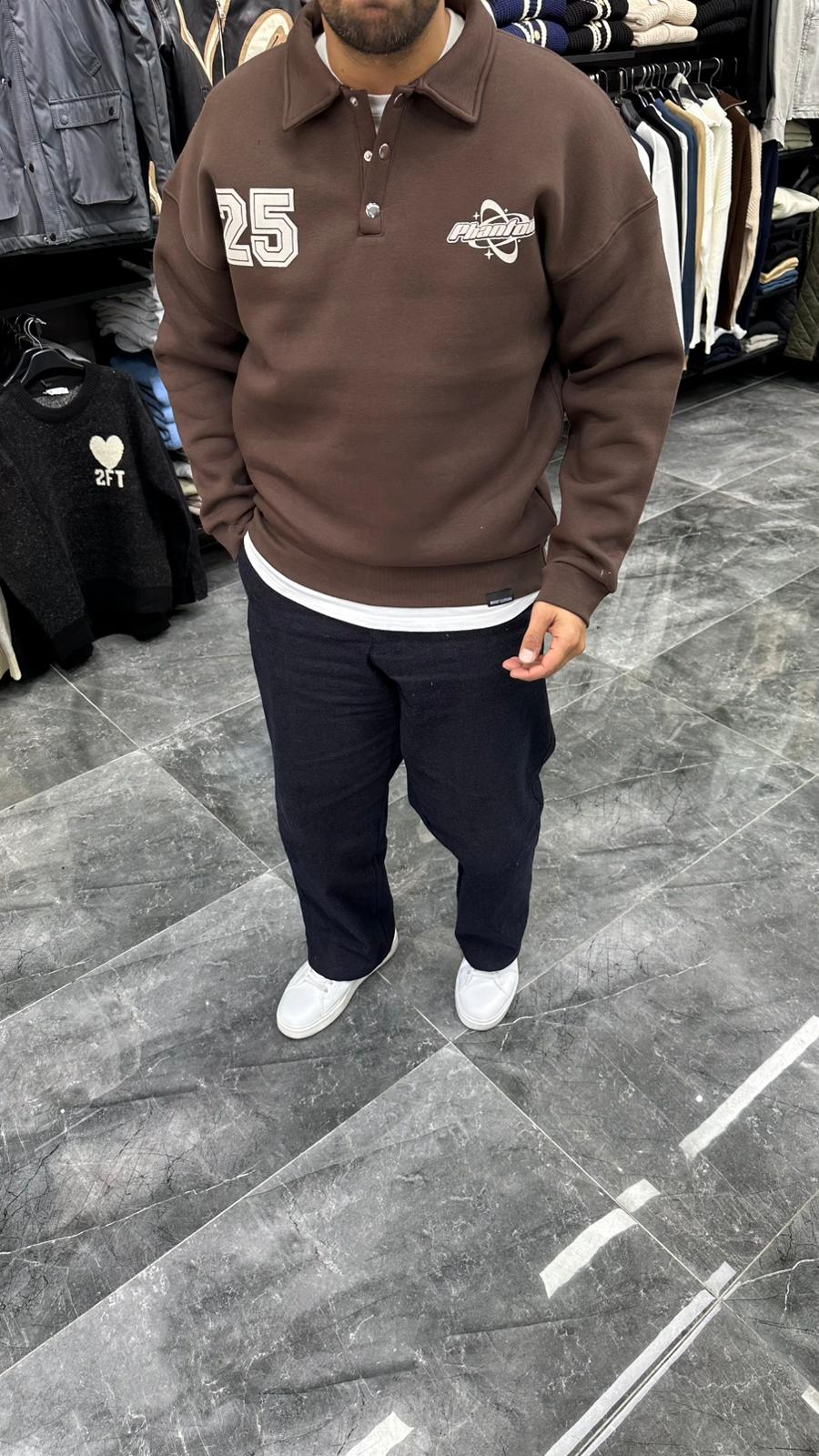 Phantom Şardonlu Sweat