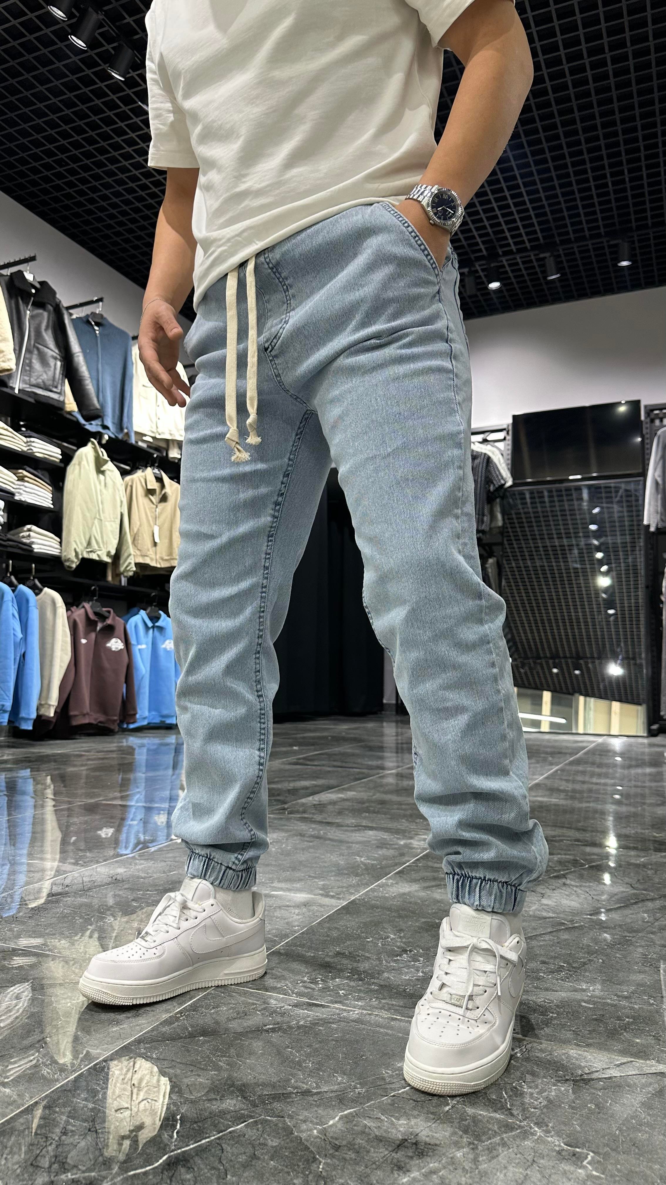 Lastikli Kot Jogger