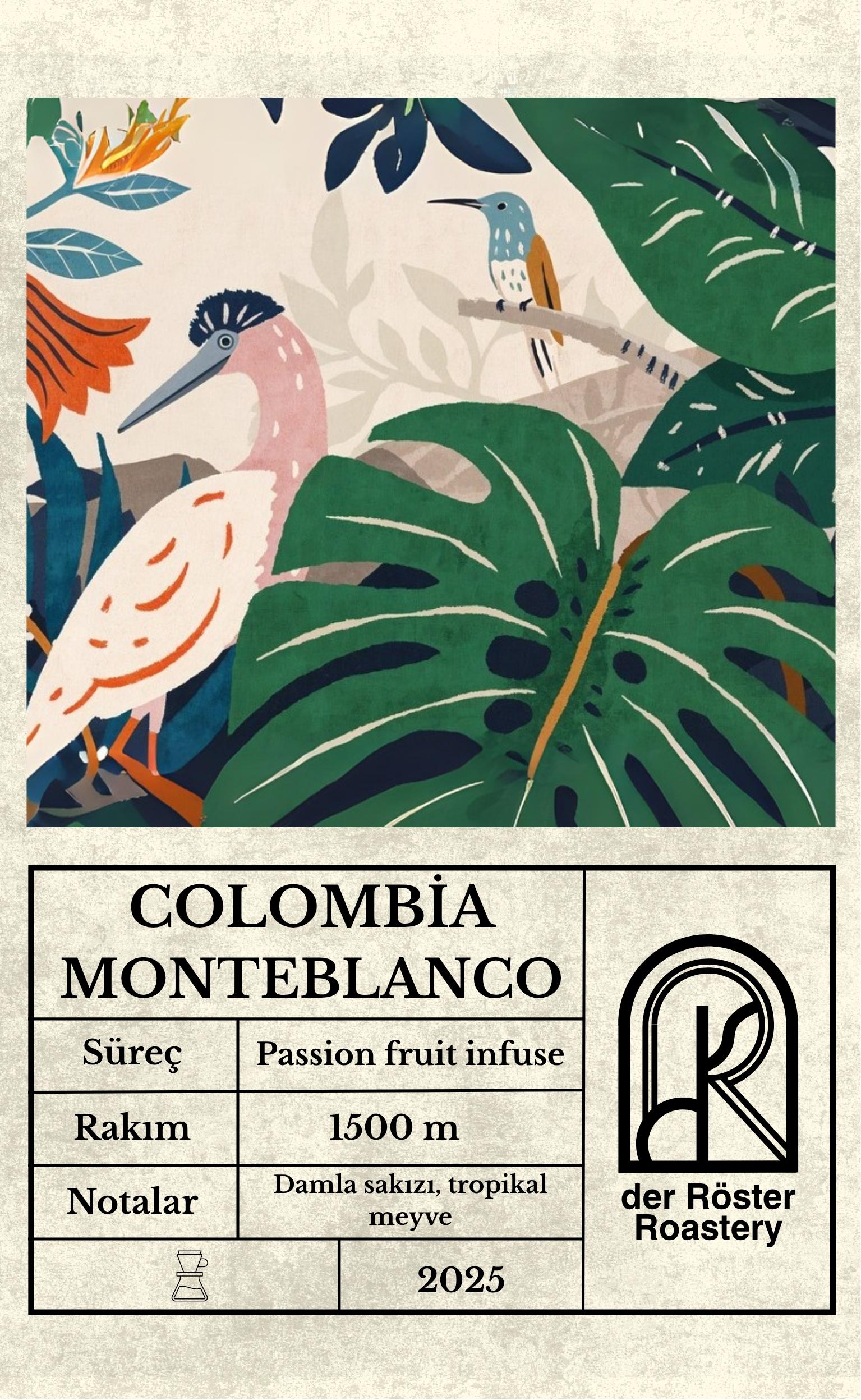 Colombia Monteblanco Çekirdek Kahve 250 gr. 0 image