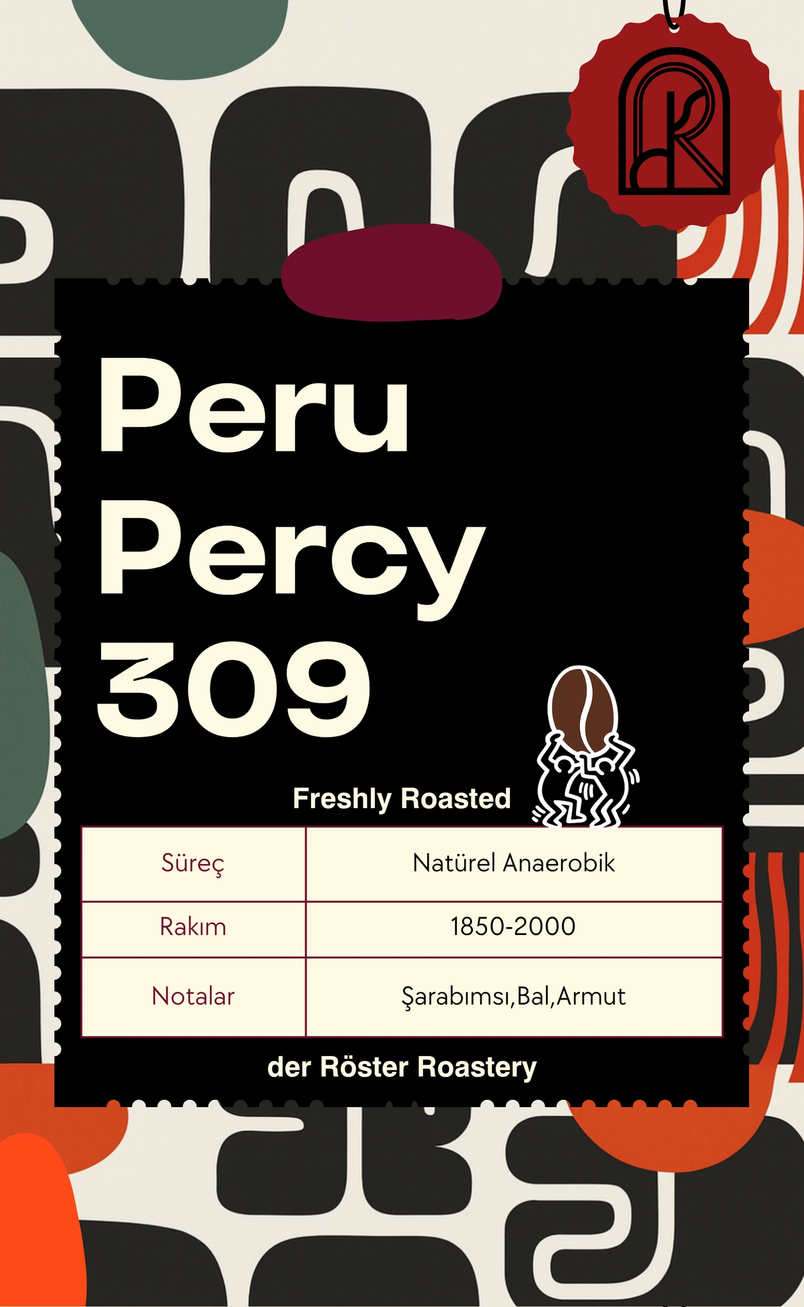 Peru Percy 309 250 gr. Çekirdek Kahve 0 image
