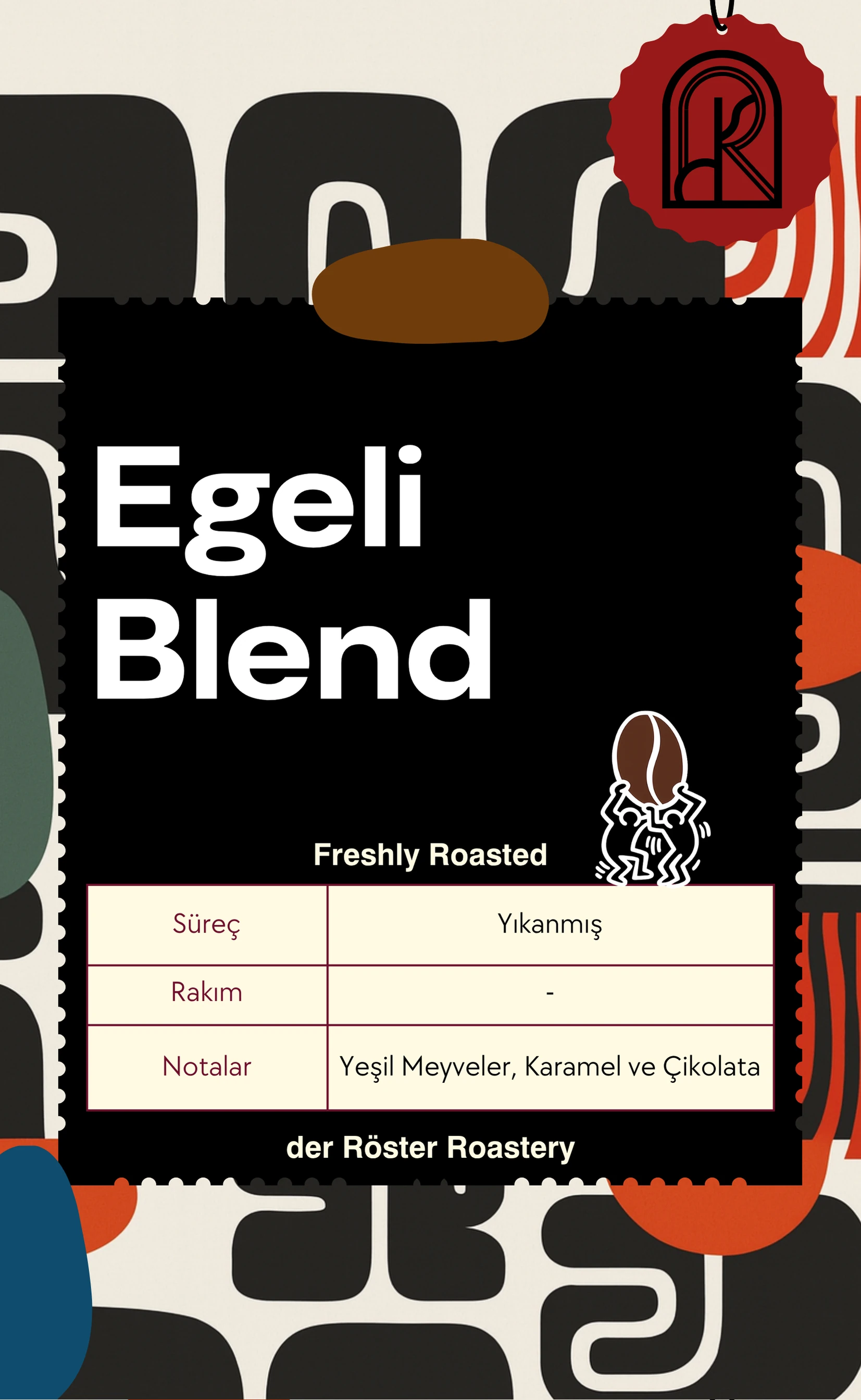 Egeli Blend Çekirdek Kahve 250 gr. 0 image