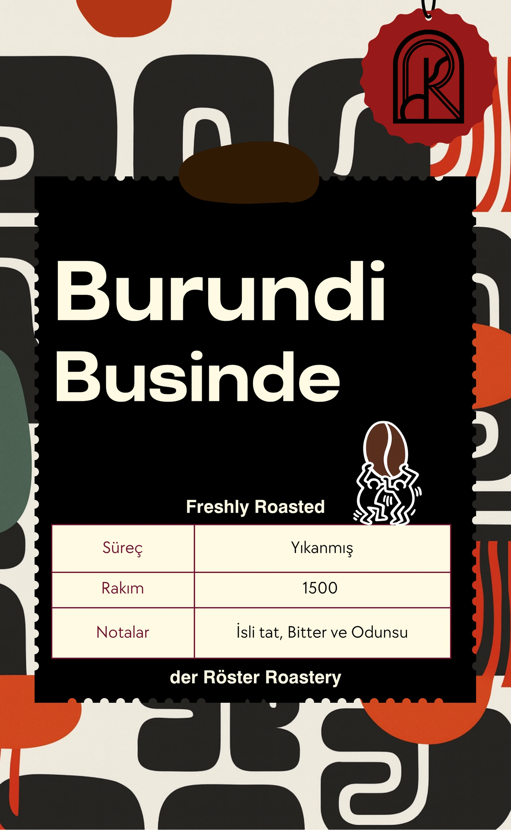 Burundi Businde Çekirdek Kahve 250 gr. 0 image