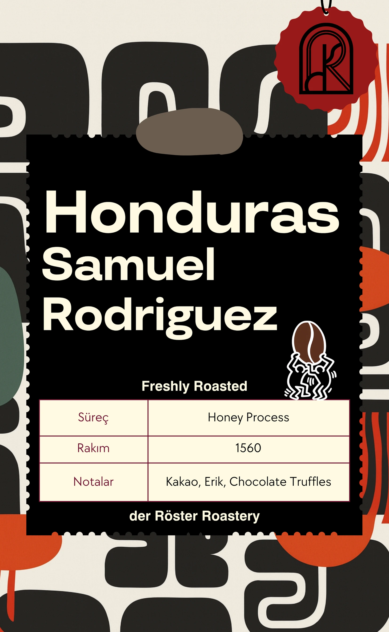 Honduras Samuel Rodriguez 250 gr. Çekirdek Kahve 0 image