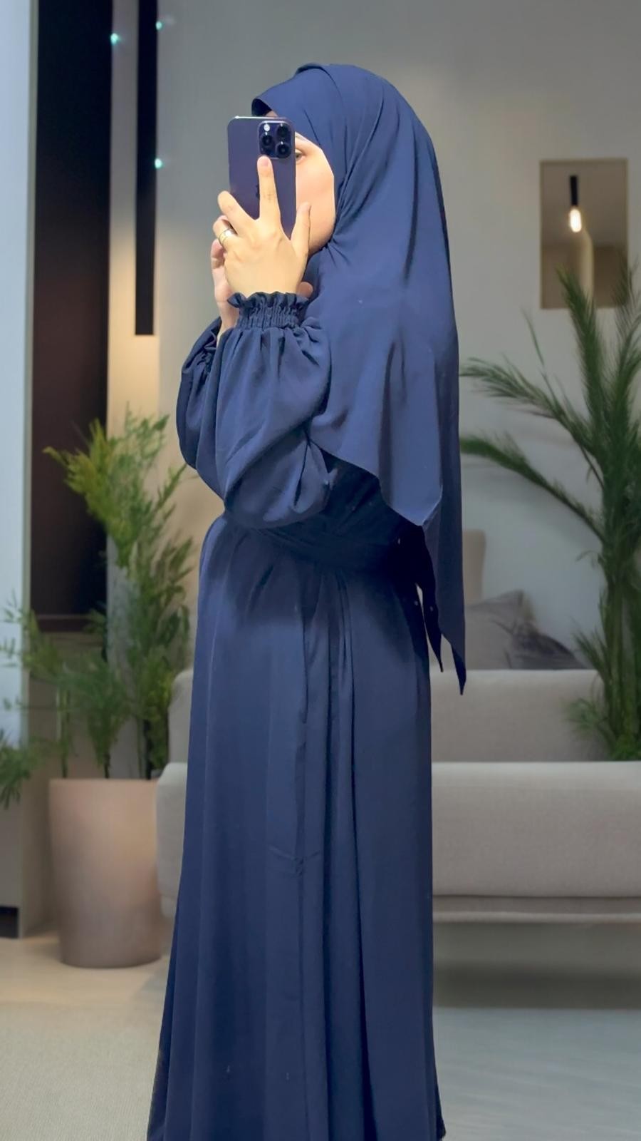 LACİVERT SELVİ FERACE