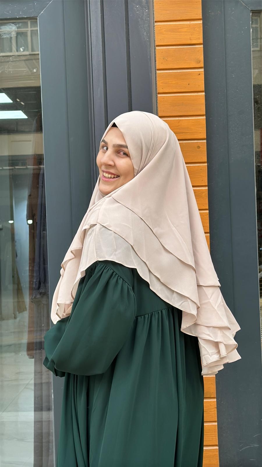 OVAL KISA BEJ SUFLE