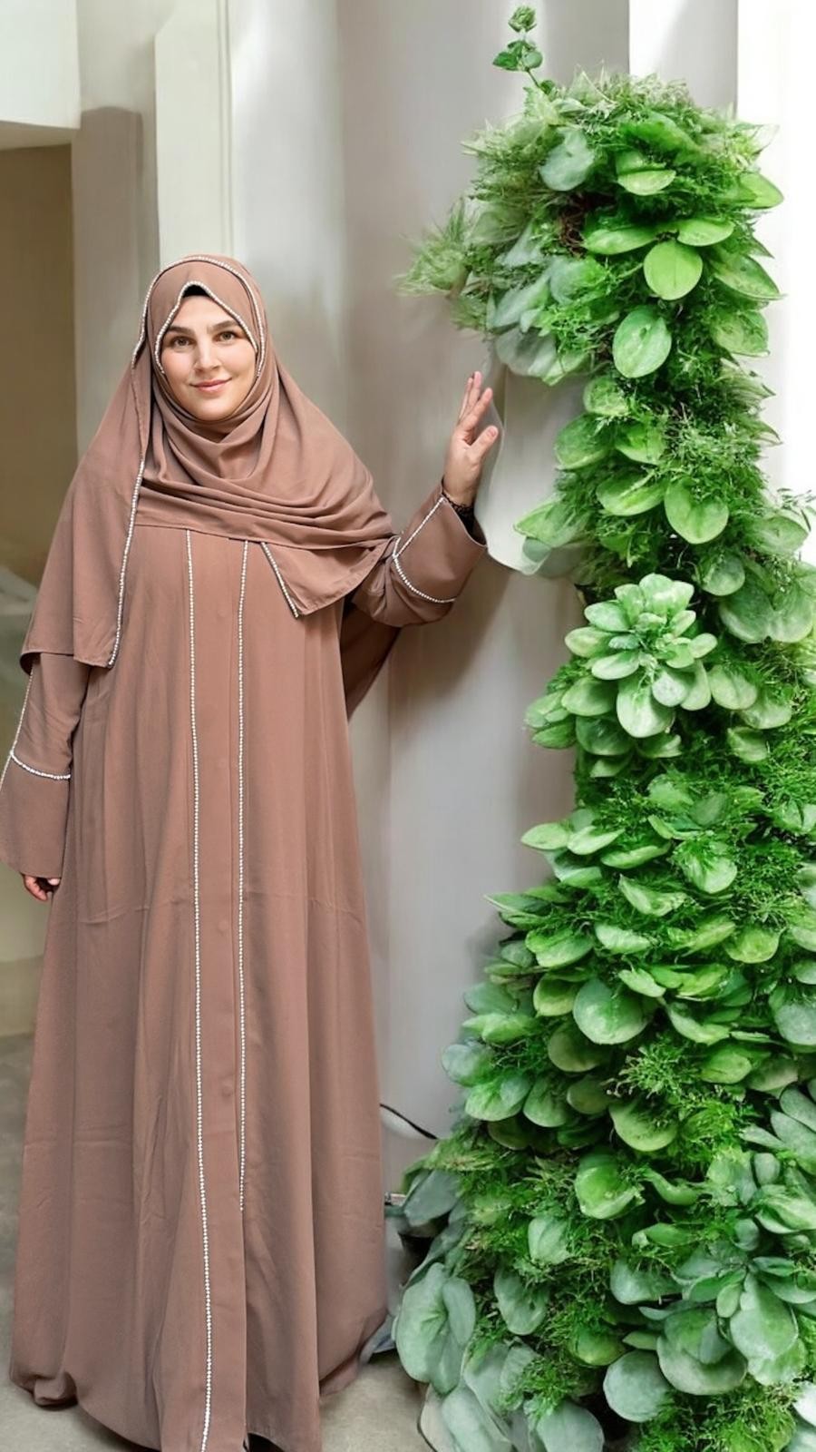 TAŞLI SOMON ABAYA TAKIM