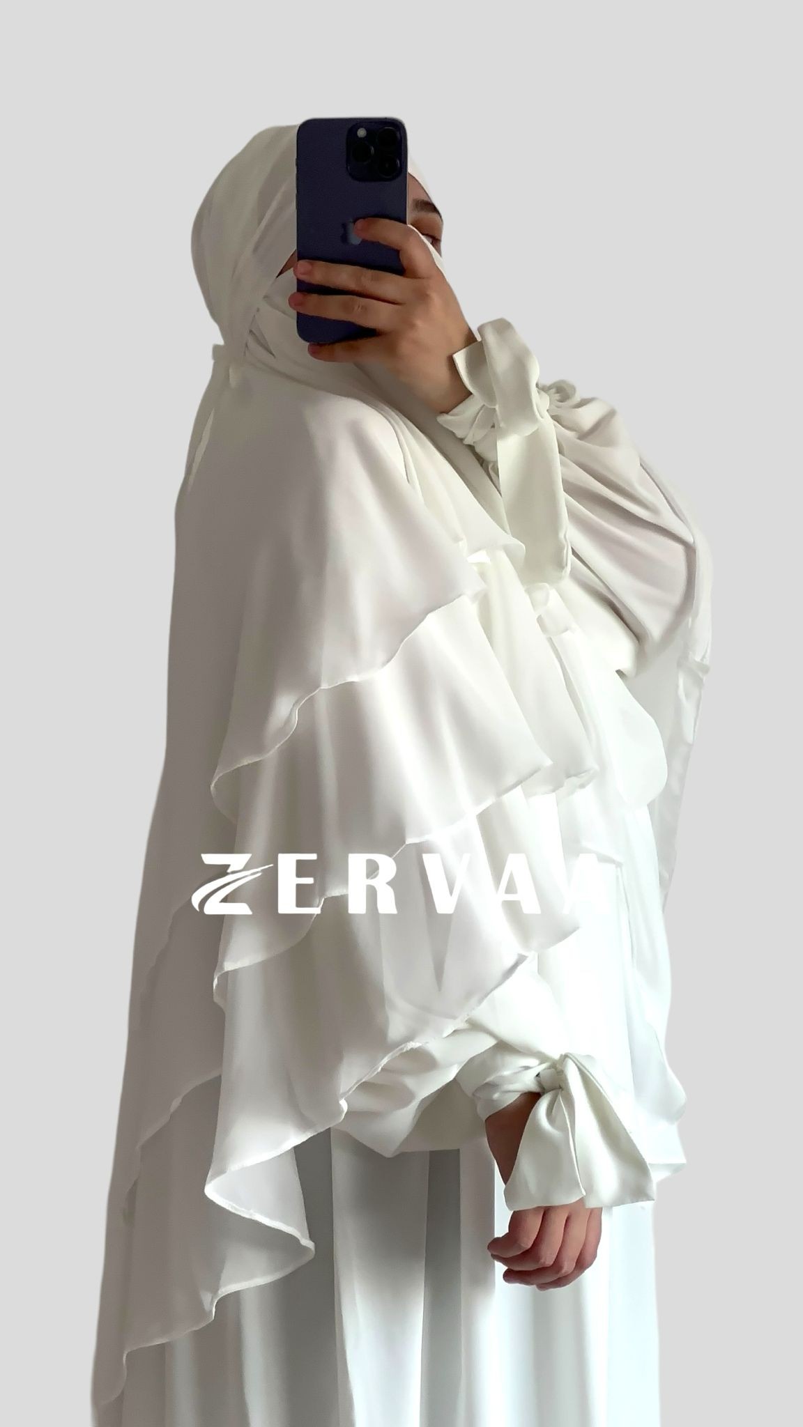 BEYAZ ELİF ABAYA