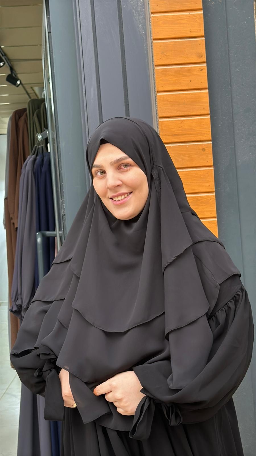 SİYAH ELİF ABAYA